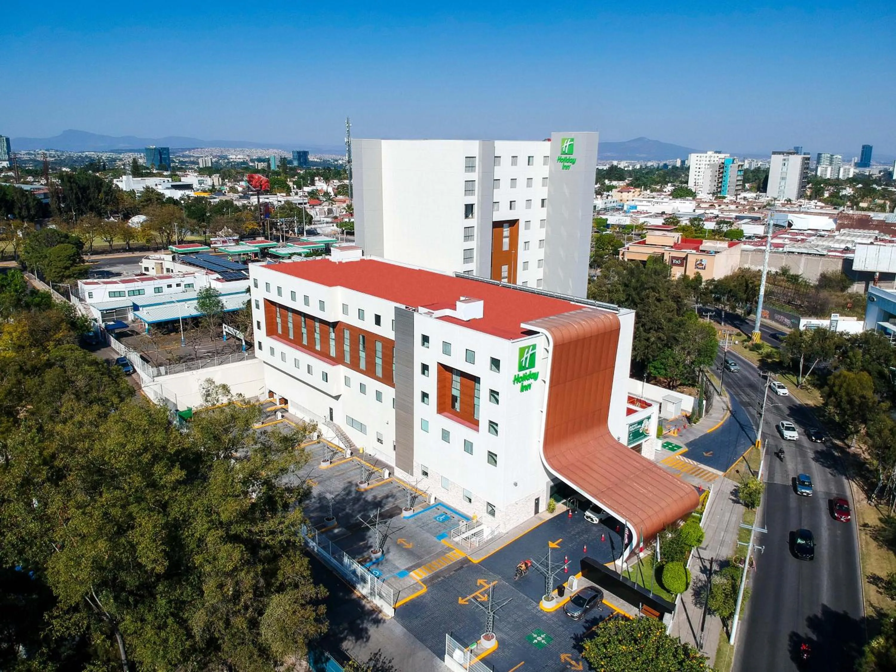 Property building, Bird's-eye View in HS HOTSSON Smart Guadalajara Autónoma