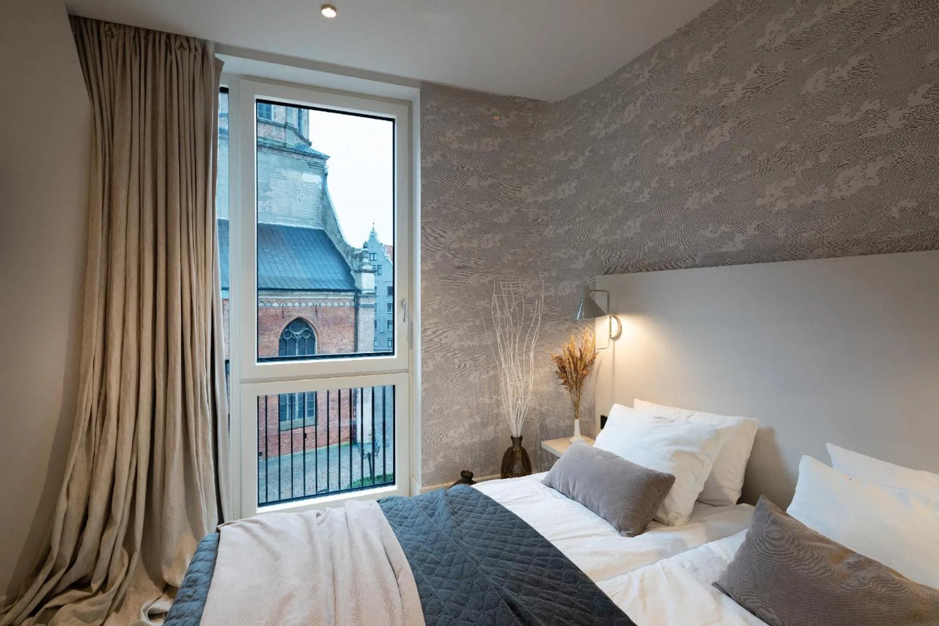 Bed in Redstone Apartments