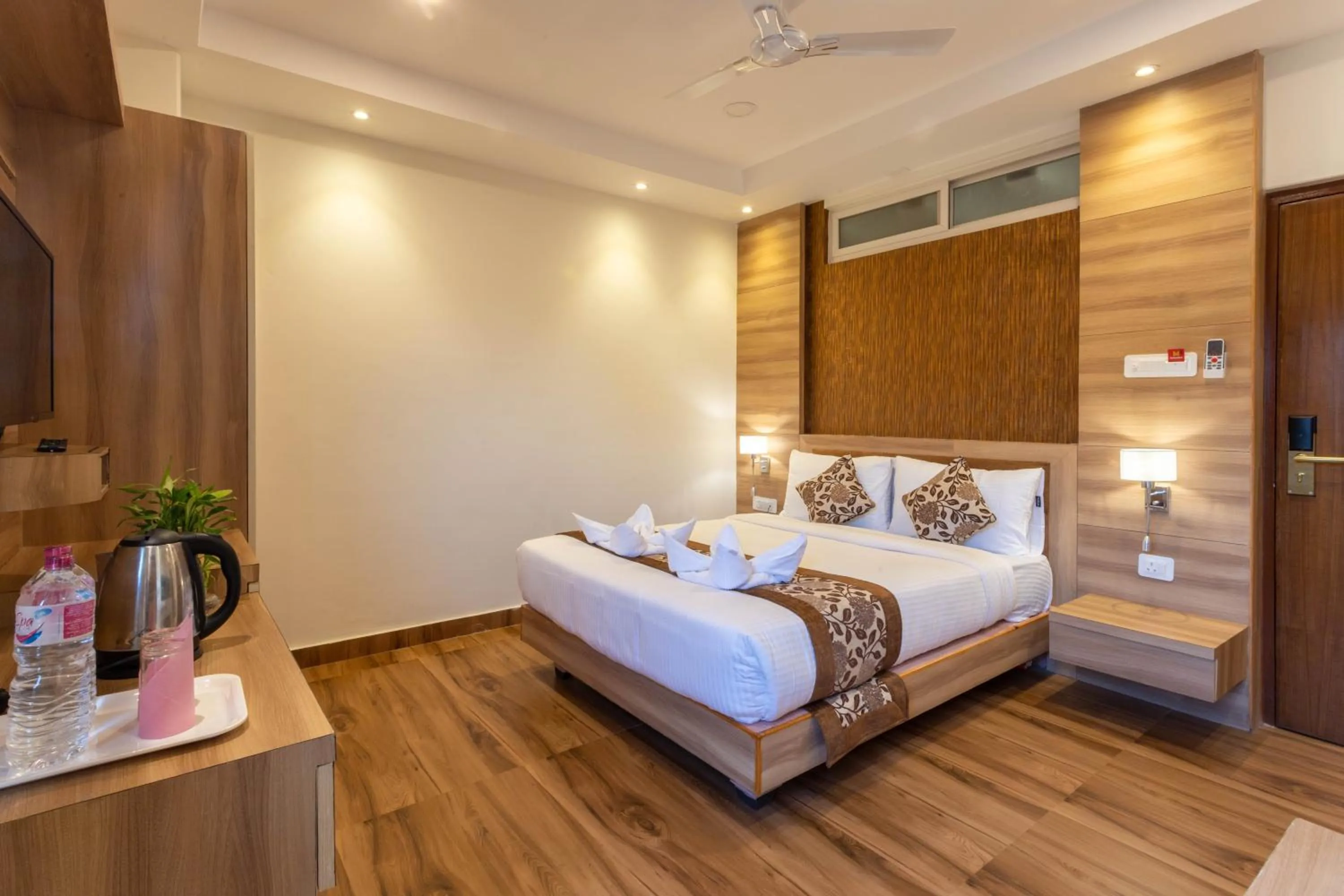 Photo of the whole room, Bed in Hotel Mahadev Inn Pokhara