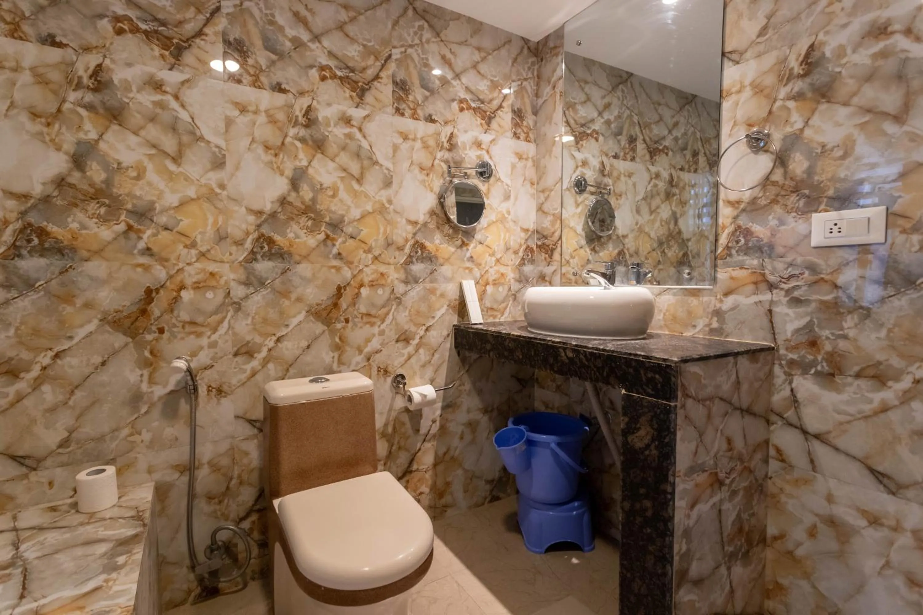 Bathroom in Hotel Mahadev Inn Pokhara