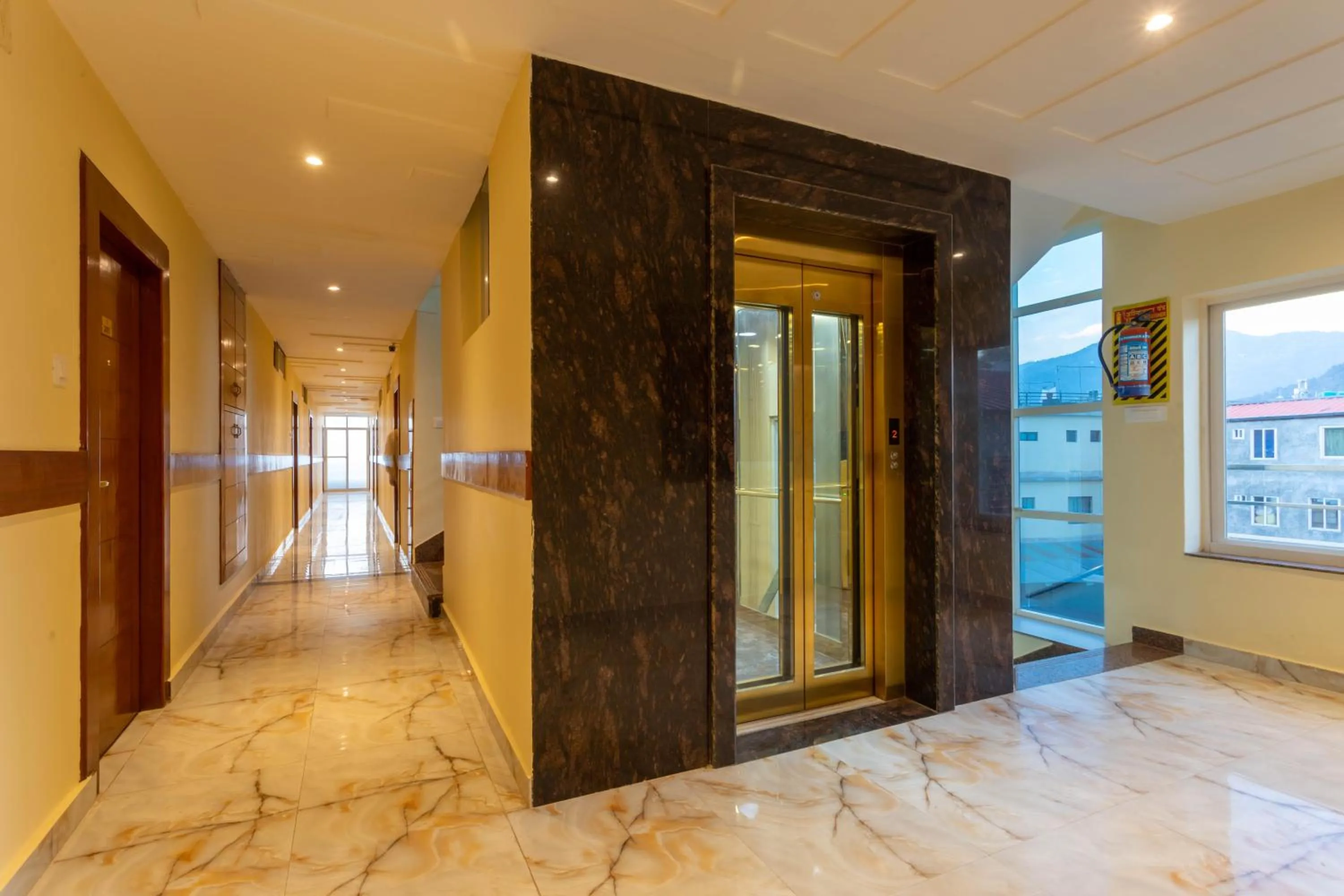 elevator in Hotel Mahadev Inn Pokhara