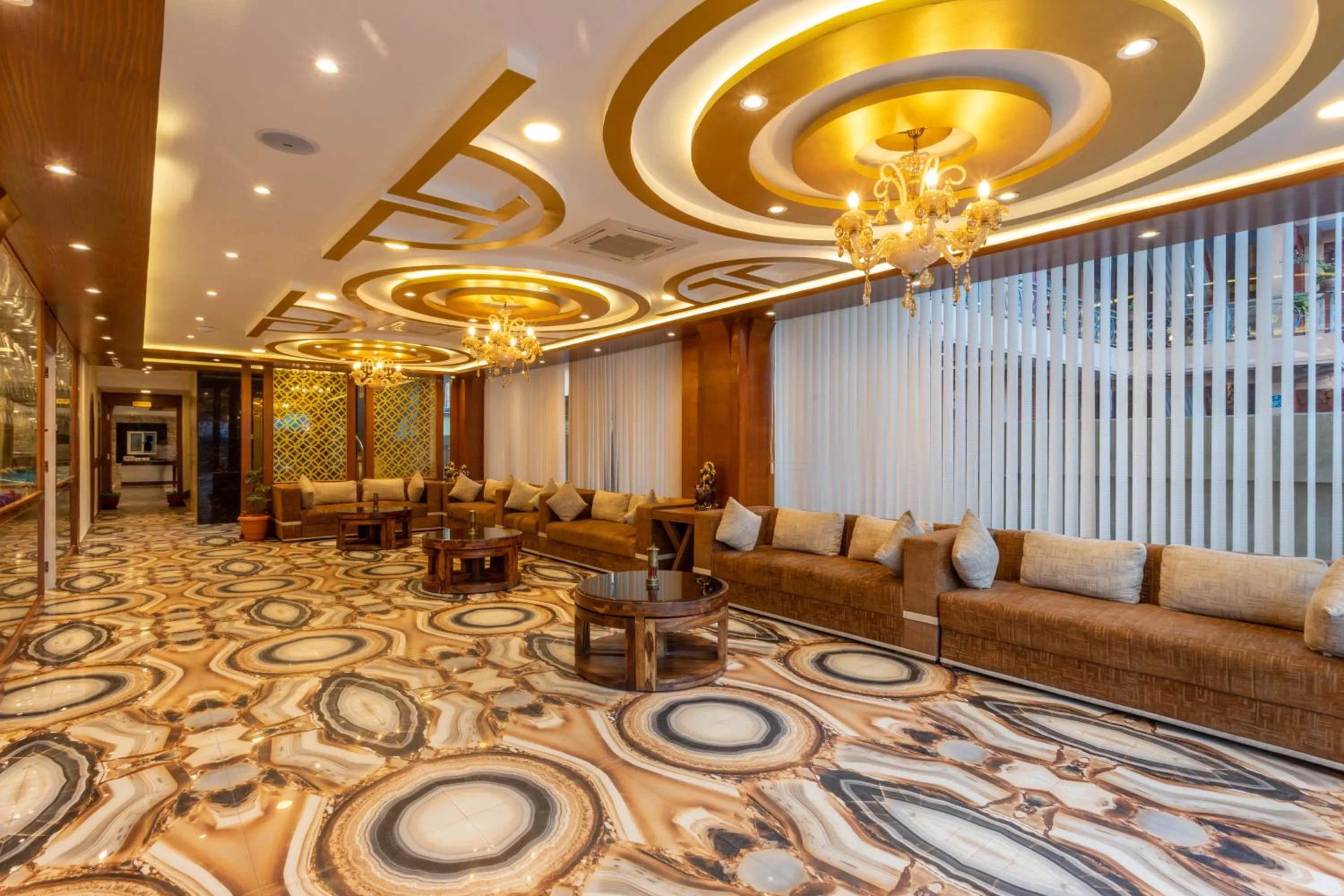 Lobby or reception in Hotel Mahadev Inn Pokhara