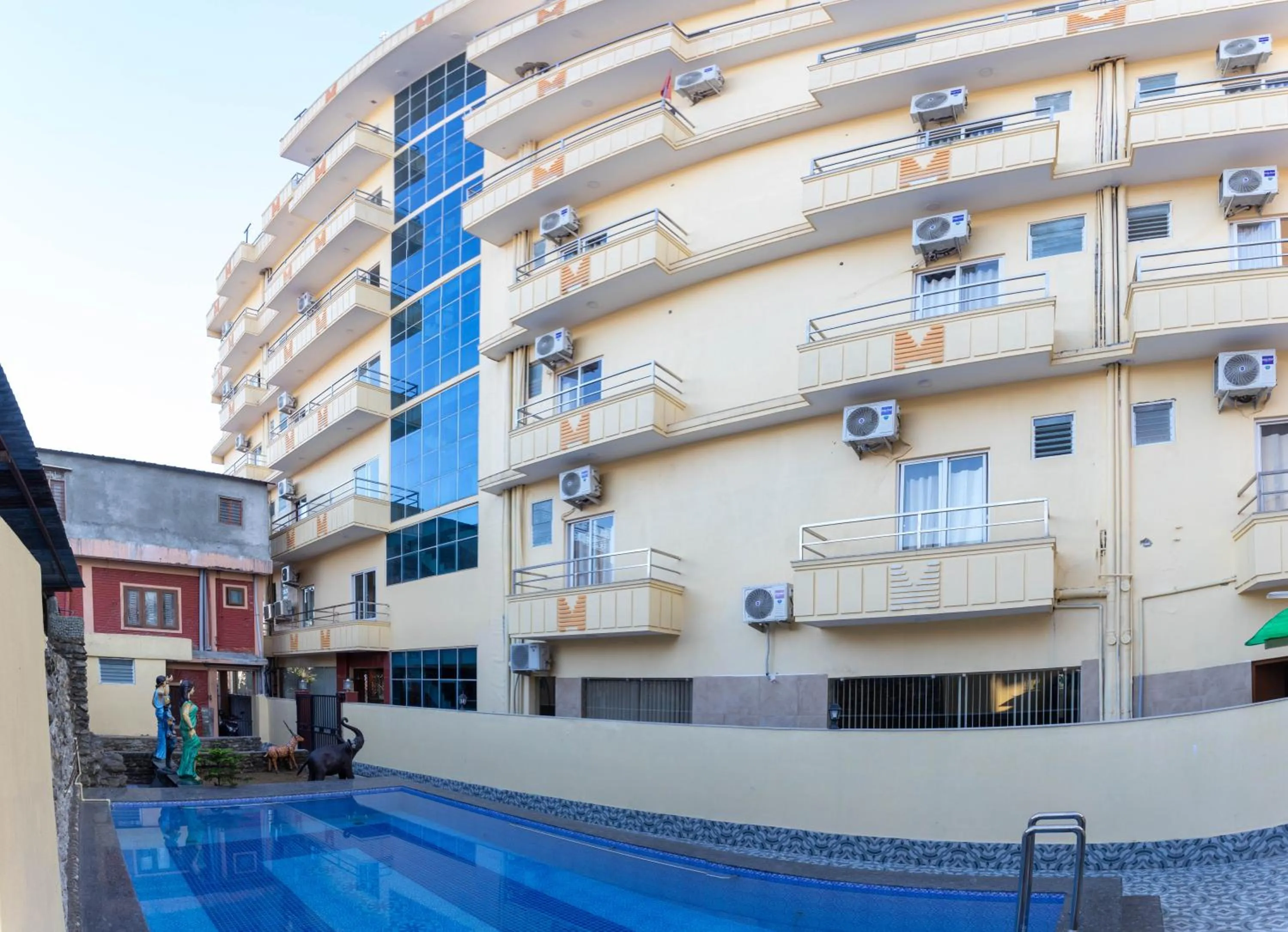 Property building in Hotel Mahadev Inn Pokhara