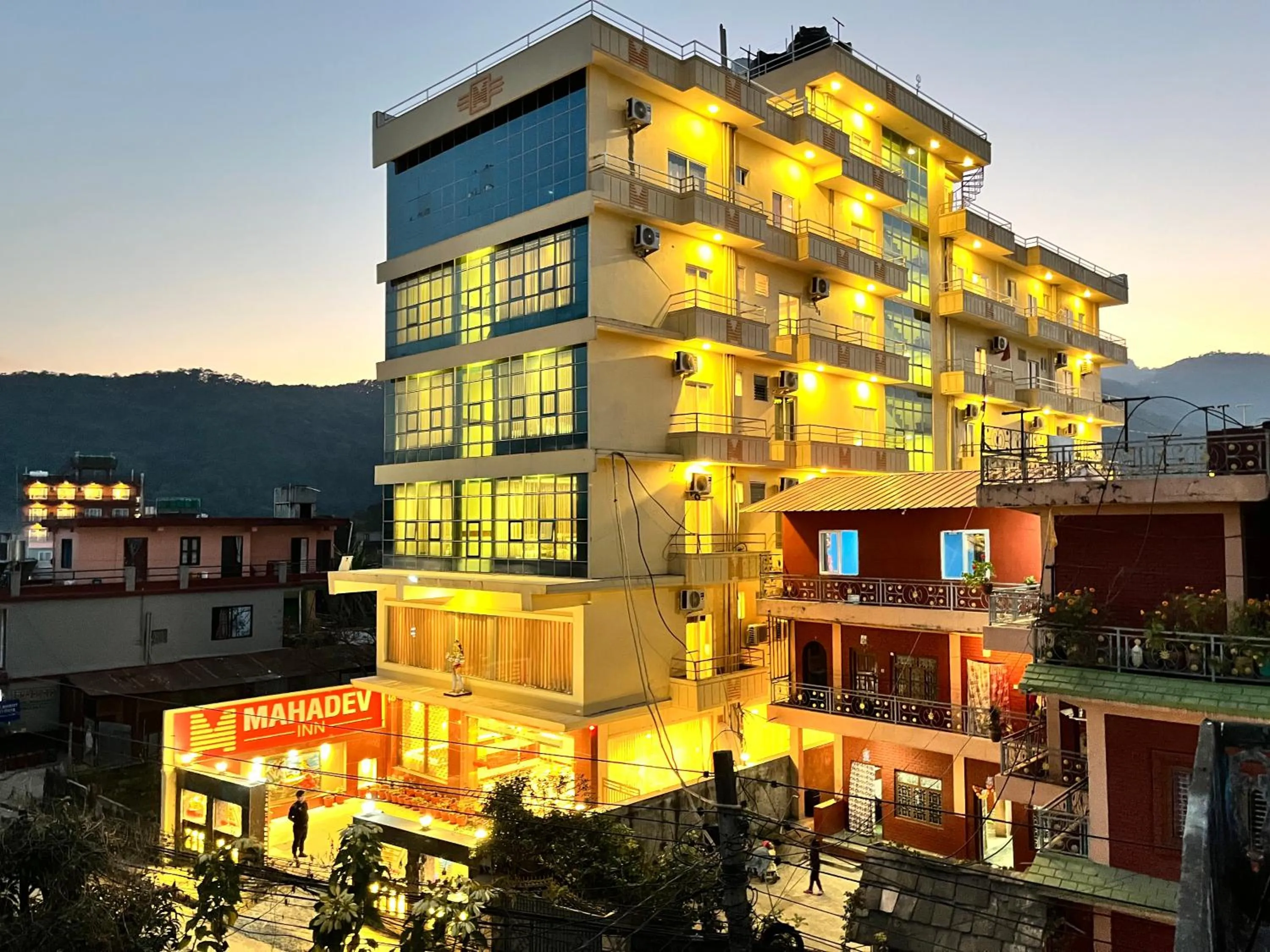 Property building in Hotel Mahadev Inn Pokhara