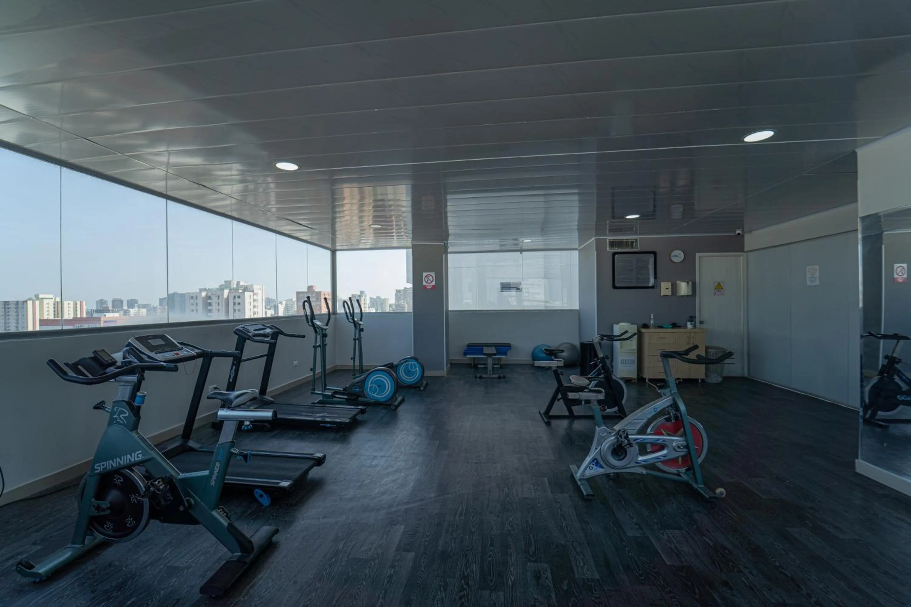 Fitness centre/facilities in Radisson Diamond Barranquilla