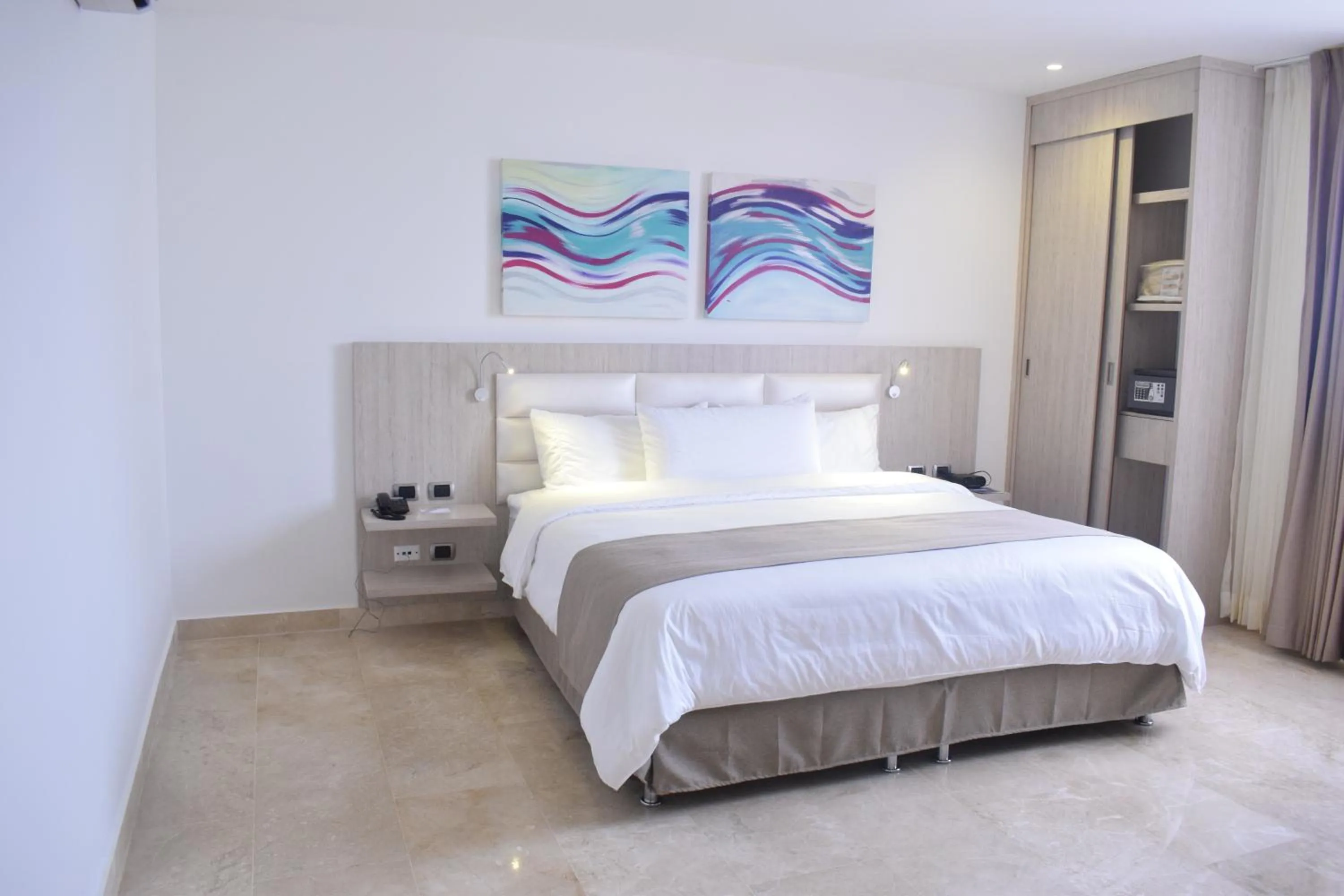 Bed in Radisson Diamond Barranquilla