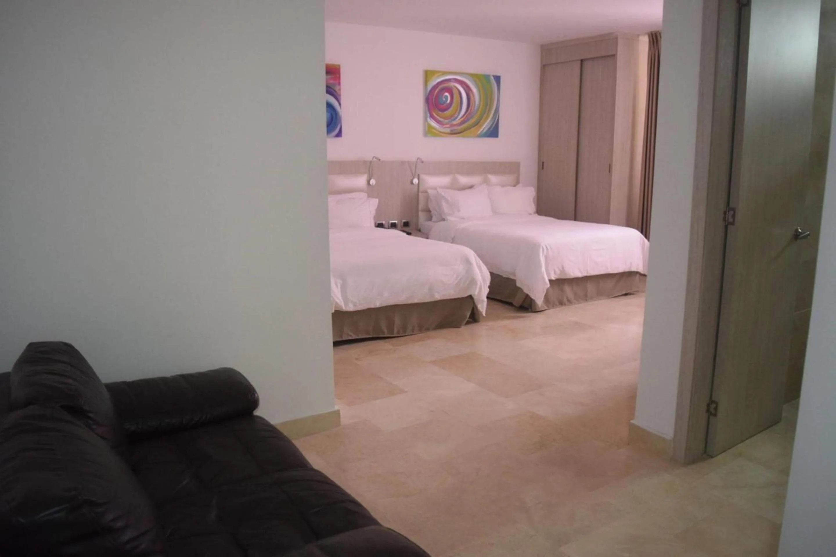 Bed in Radisson Diamond Barranquilla