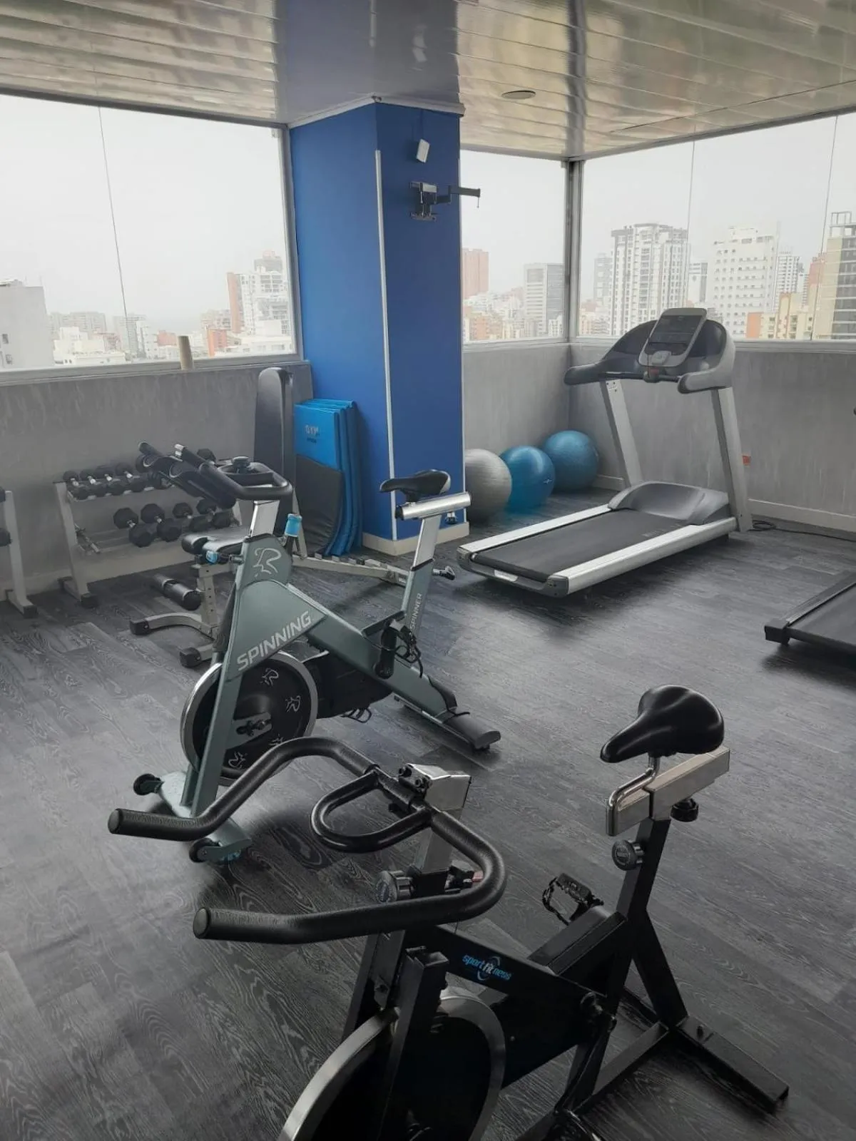 Fitness centre/facilities in Radisson Diamond Barranquilla