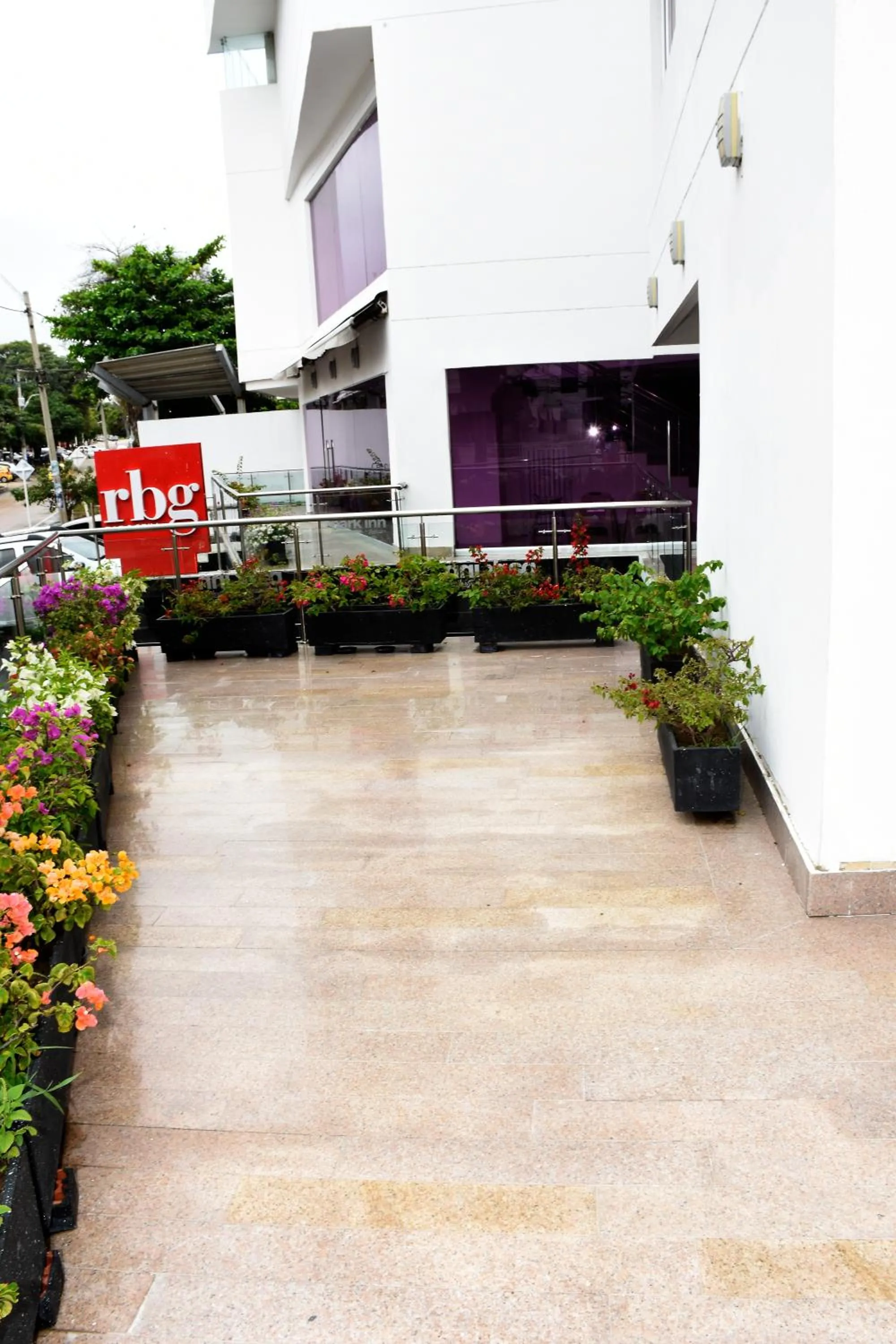 Balcony/Terrace in Radisson Diamond Barranquilla