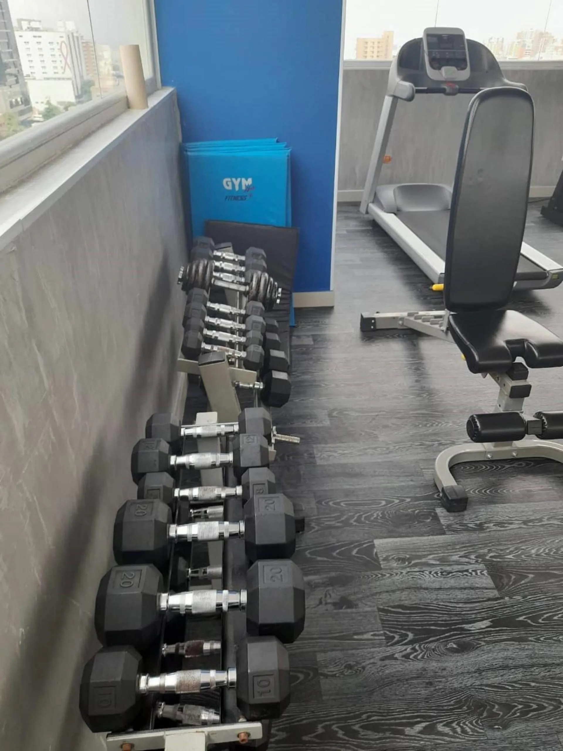 Fitness centre/facilities in Radisson Diamond Barranquilla