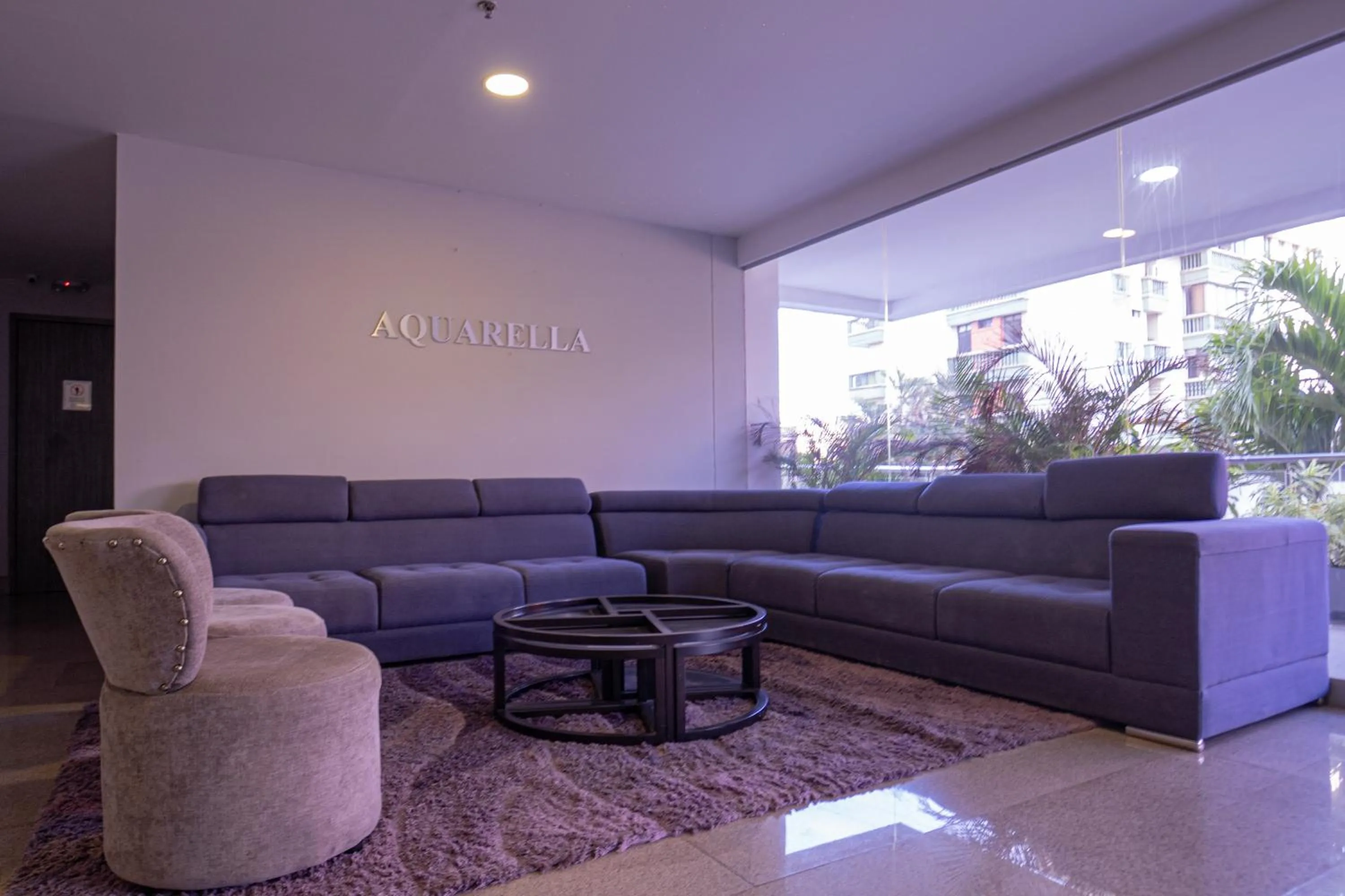 Living room in Radisson Diamond Barranquilla