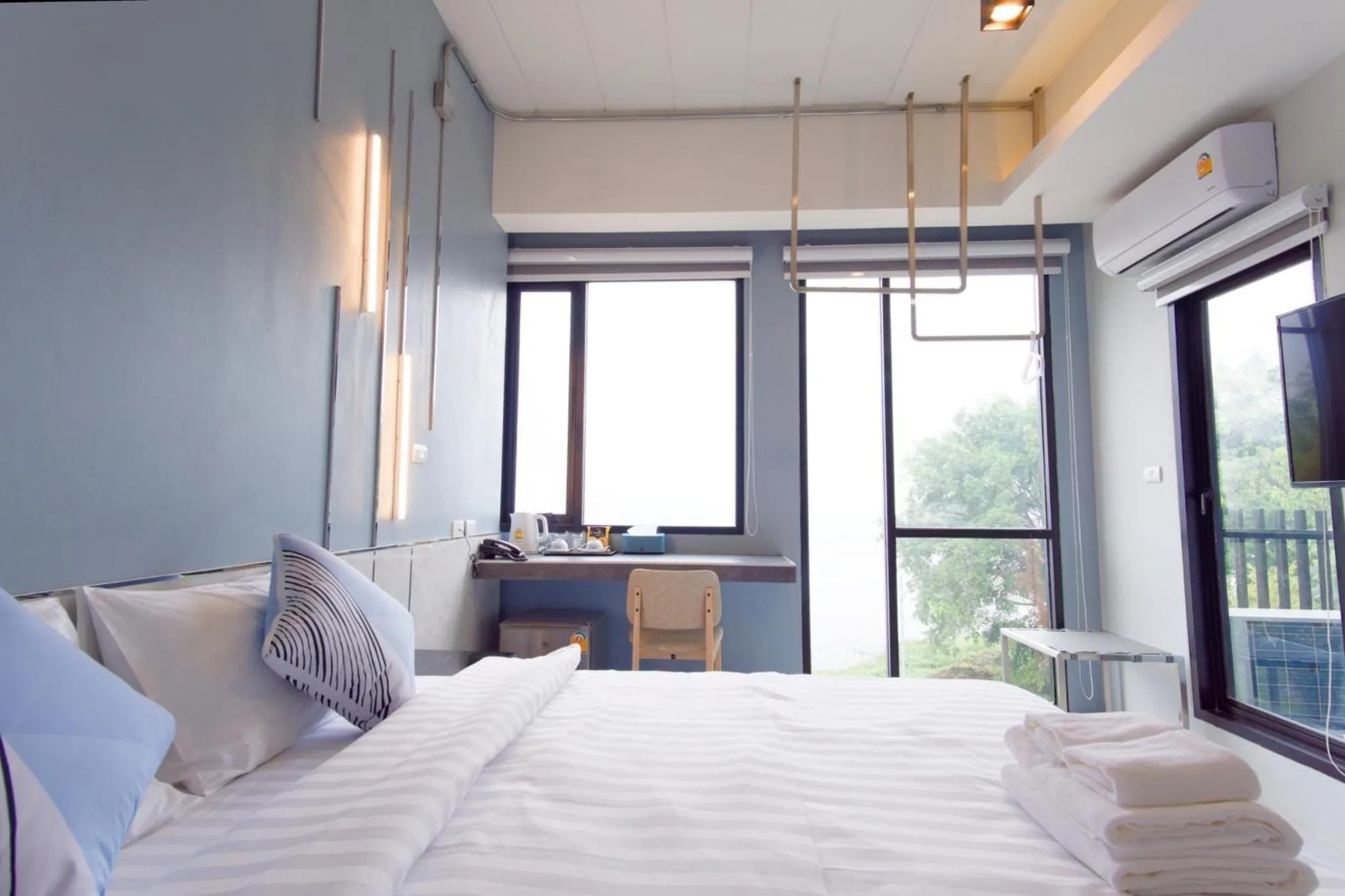 Bed in ABIZZ Hotel KwanPhayao