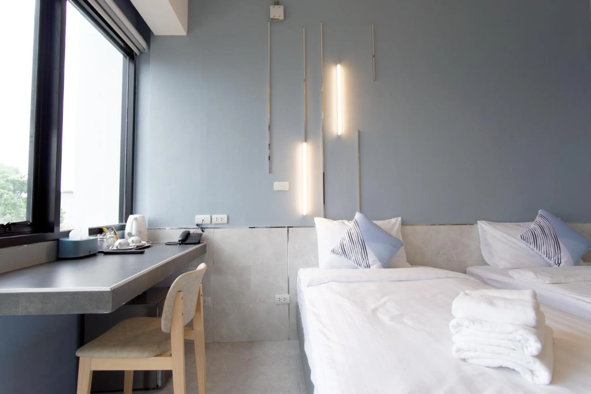 Bed in ABIZZ Hotel KwanPhayao