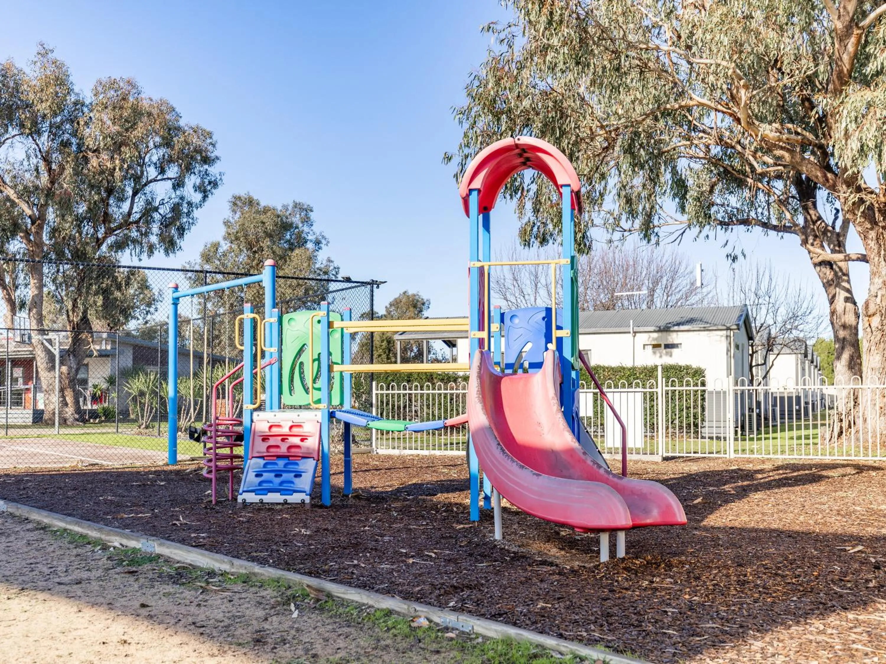 Children play ground in NRMA Yarrawonga Mulwala Holiday Park