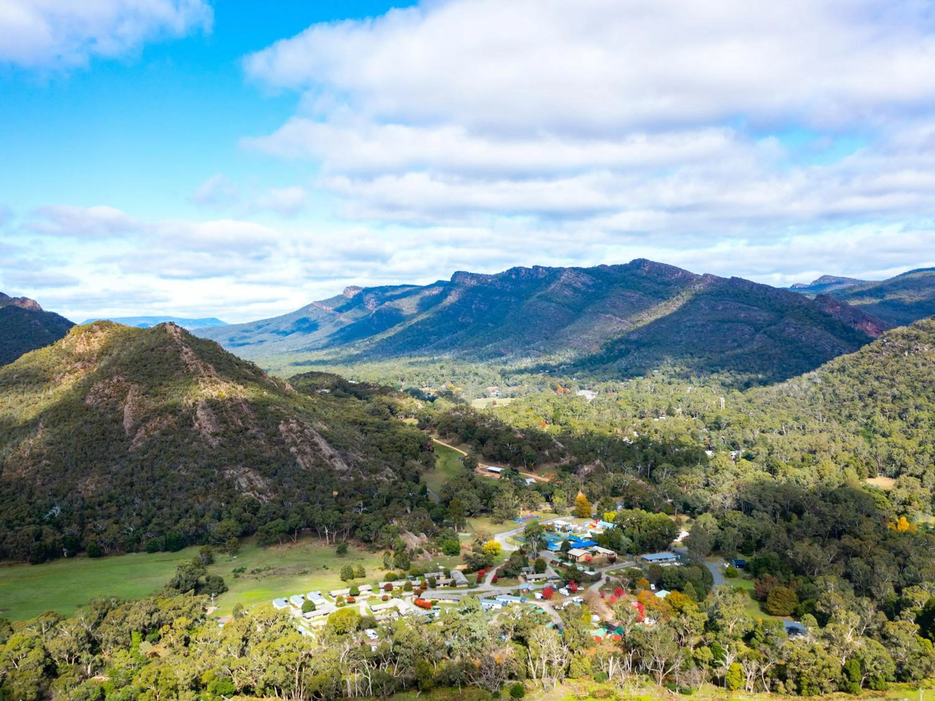 Nearby landmark in NRMA Halls Gap Holiday Park