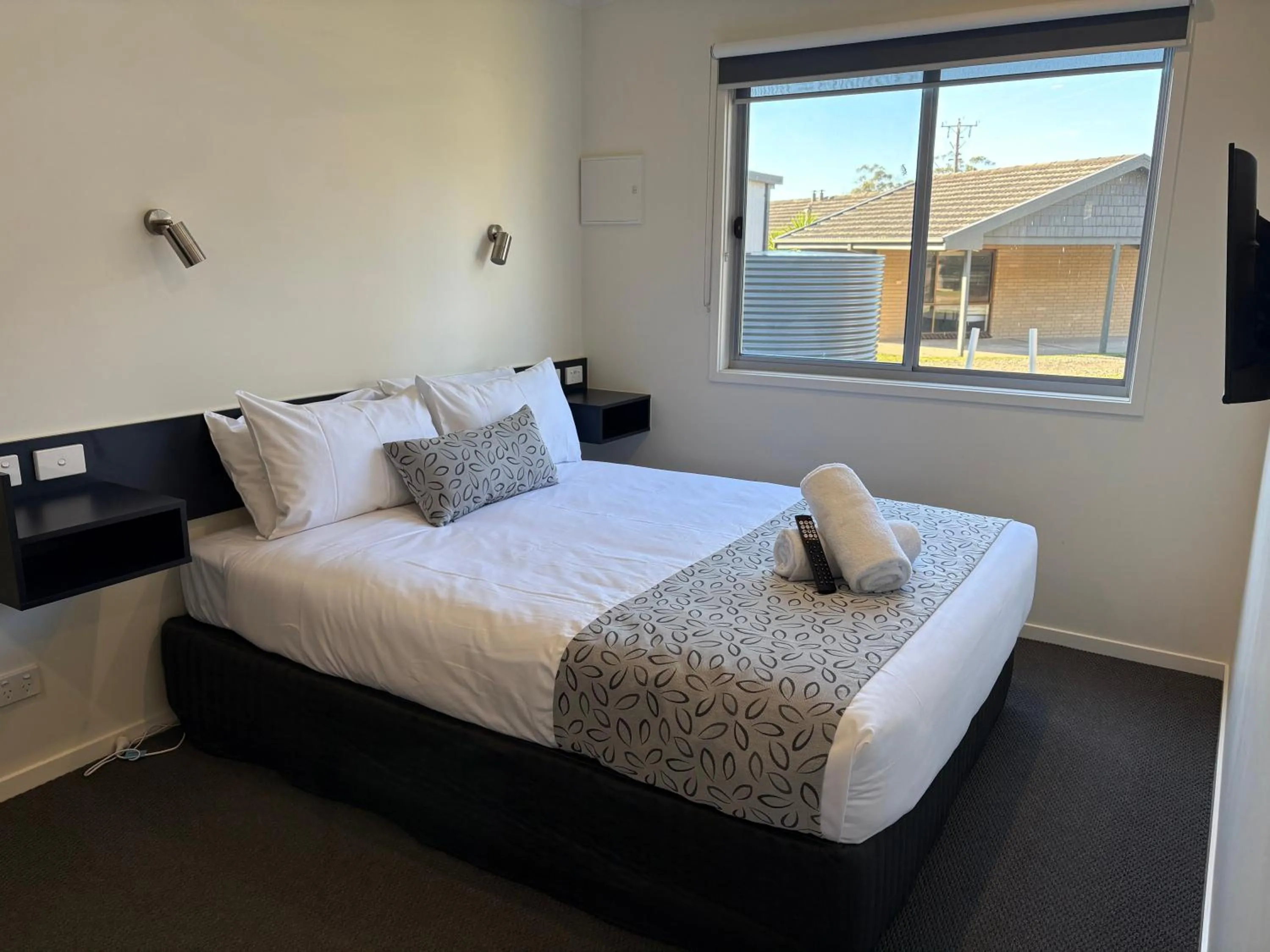 Bed in NRMA Halls Gap Holiday Park