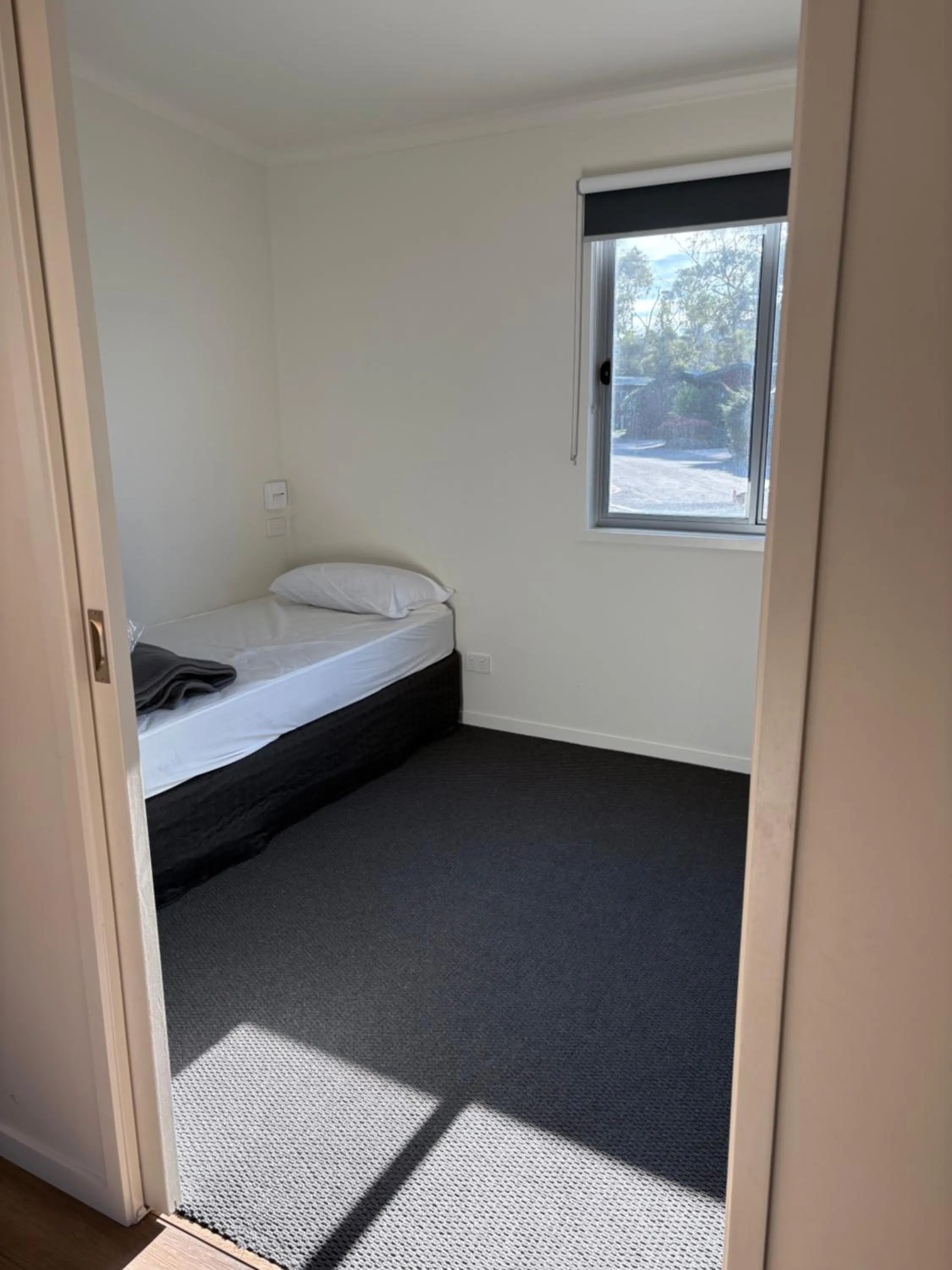 Bed in NRMA Halls Gap Holiday Park