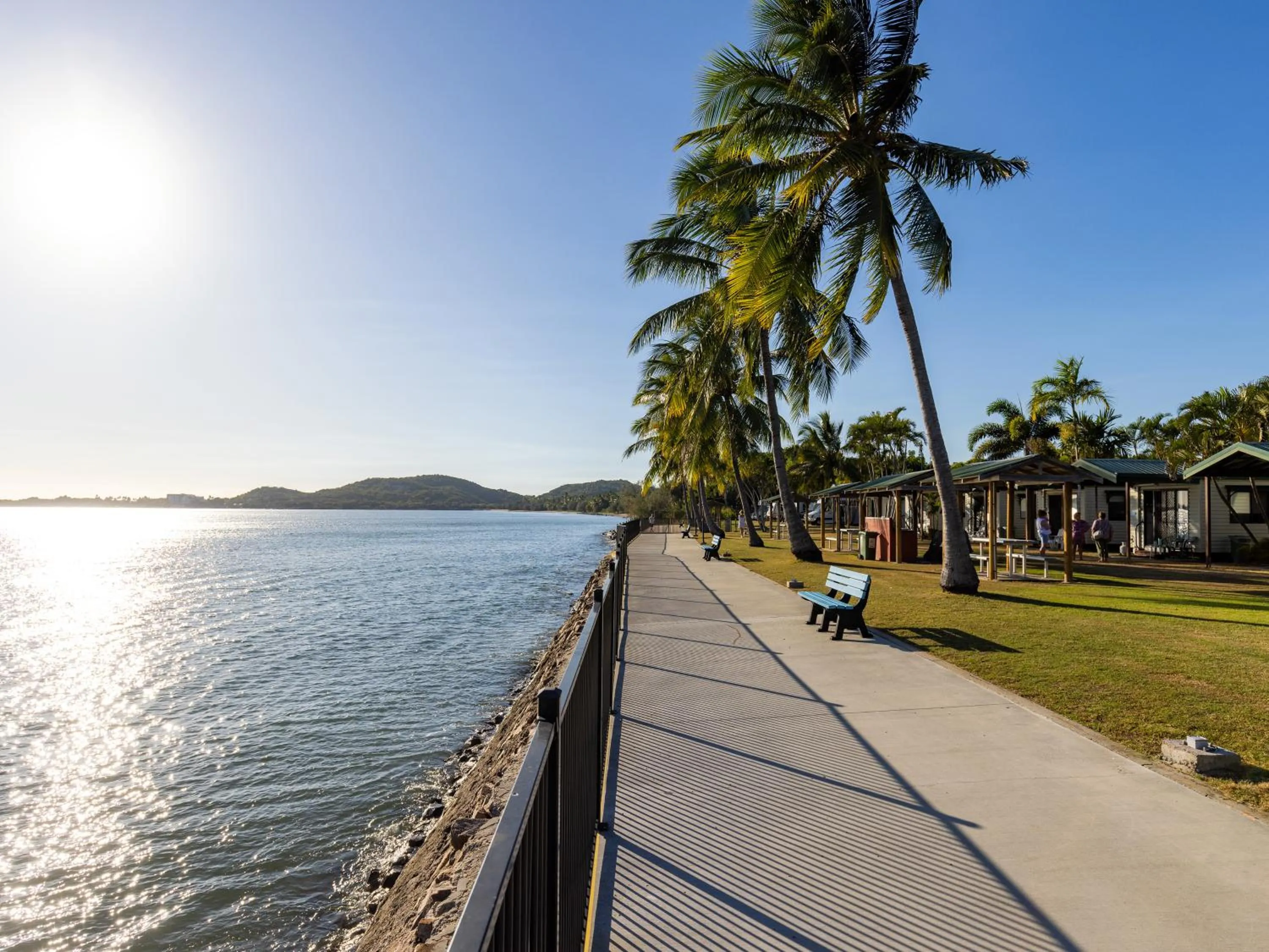 Natural landscape in NRMA Bowen Beachfront Holiday Park