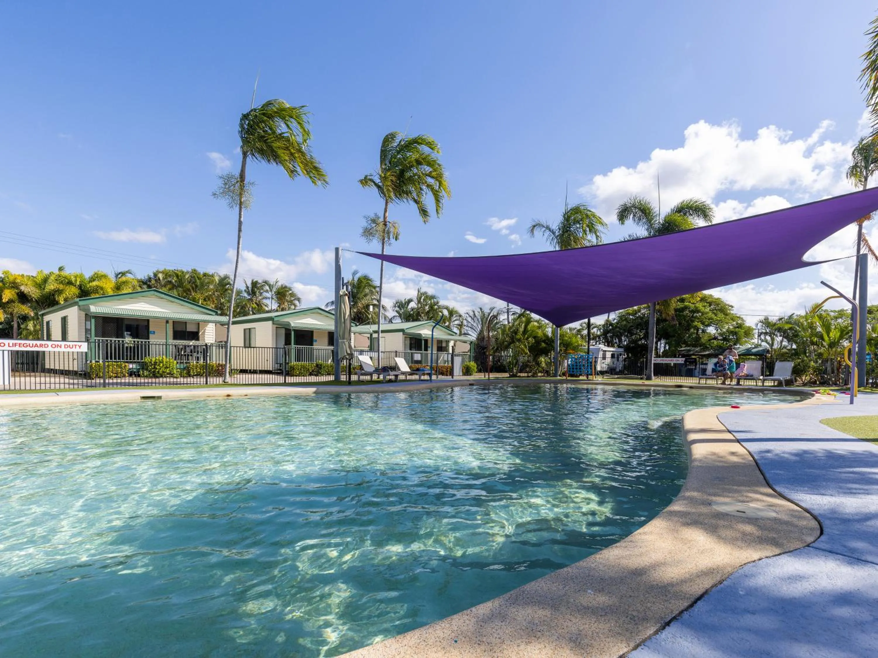 Swimming pool in NRMA Bowen Beachfront Holiday Park