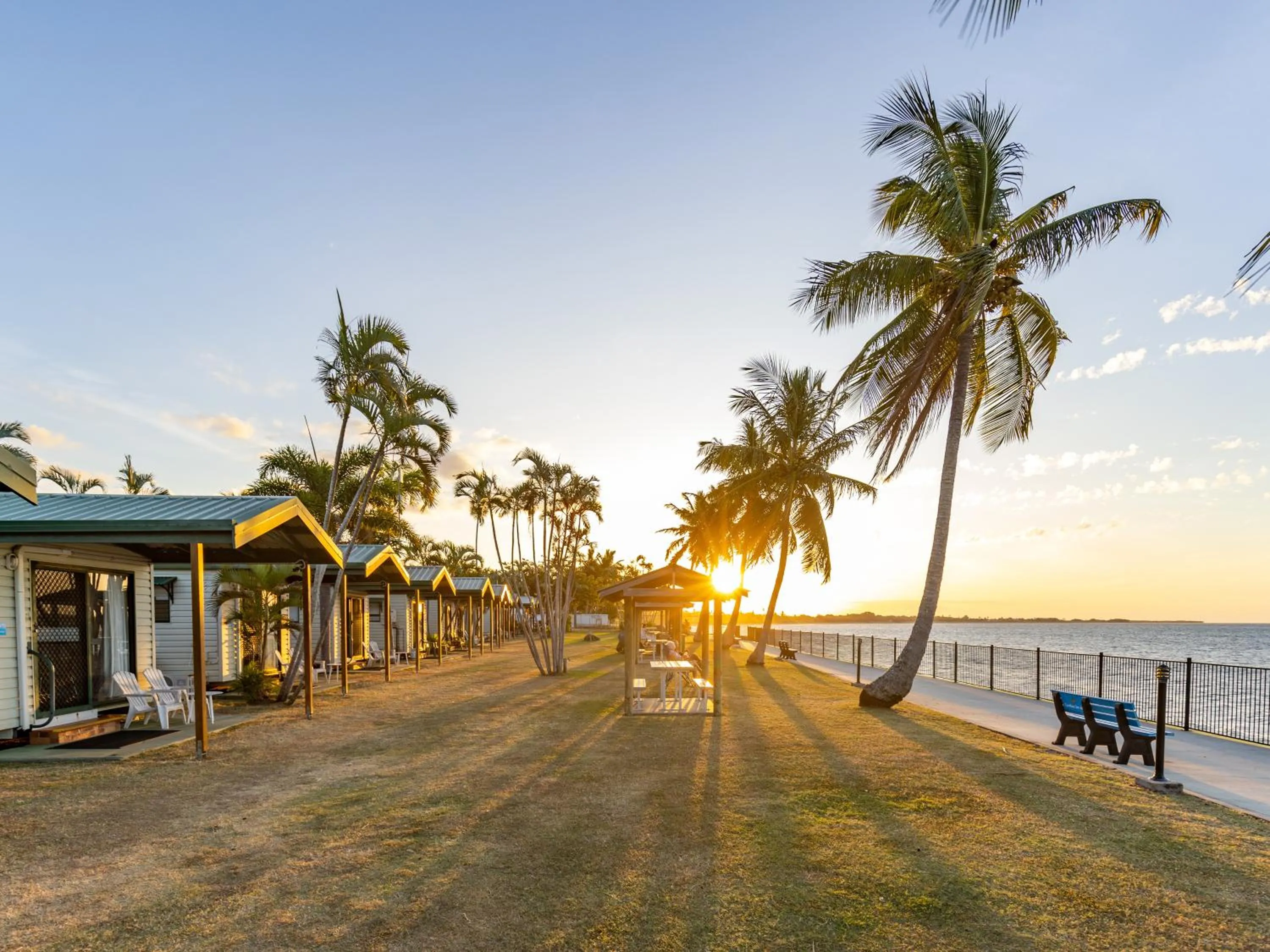 Facade/entrance in NRMA Bowen Beachfront Holiday Park