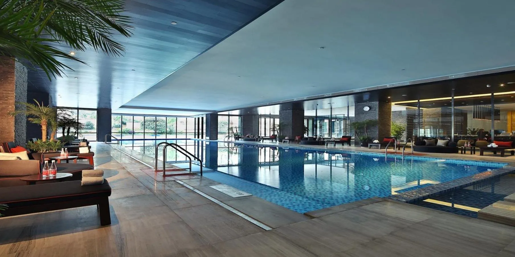 Swimming pool in Crowne Plaza Chengdu West by IHG