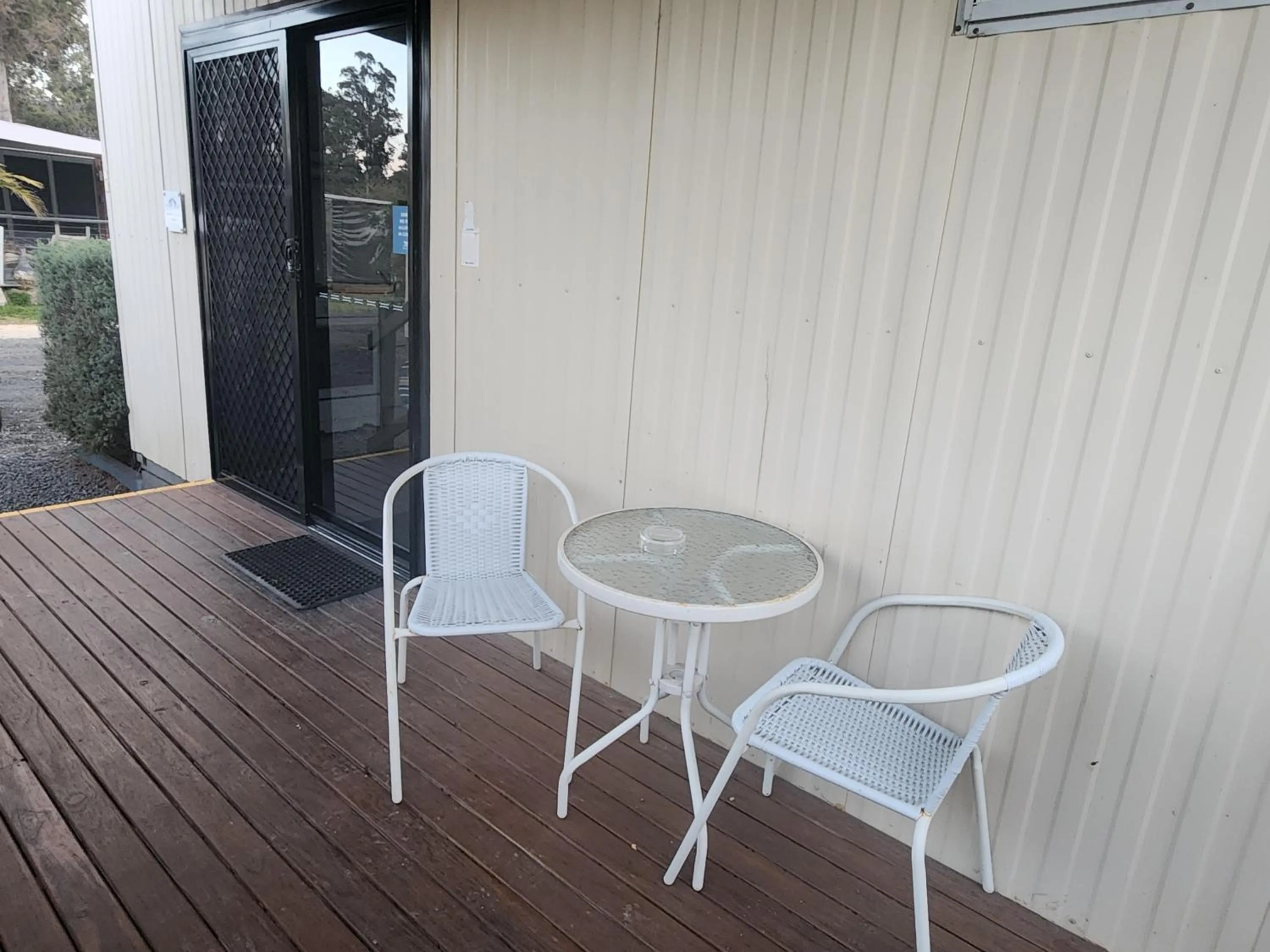 Balcony/Terrace in Eden Gateway Holiday Park