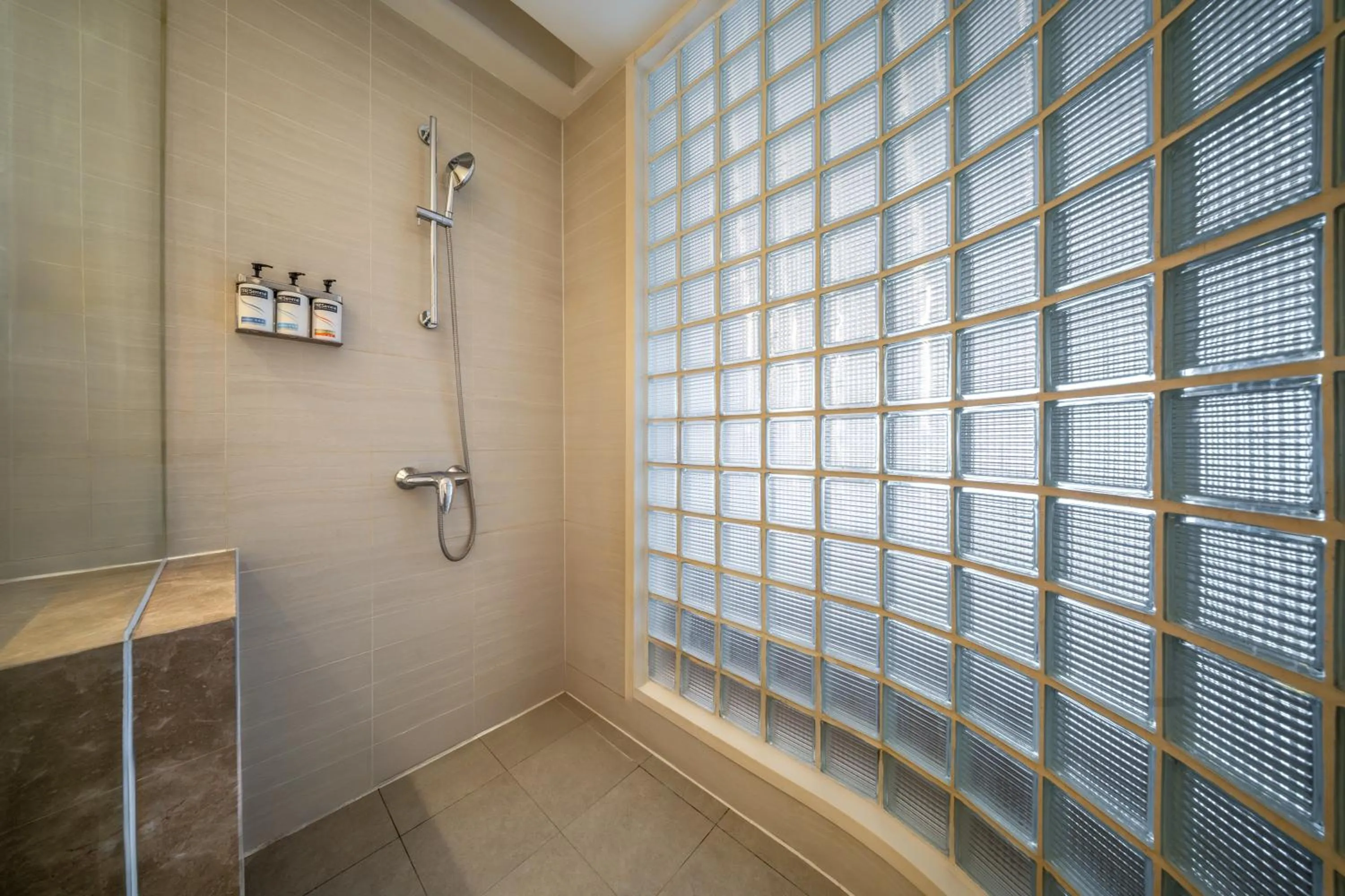 Shower in Holiday Inn Express Shenyang Golden Corridor by IHG