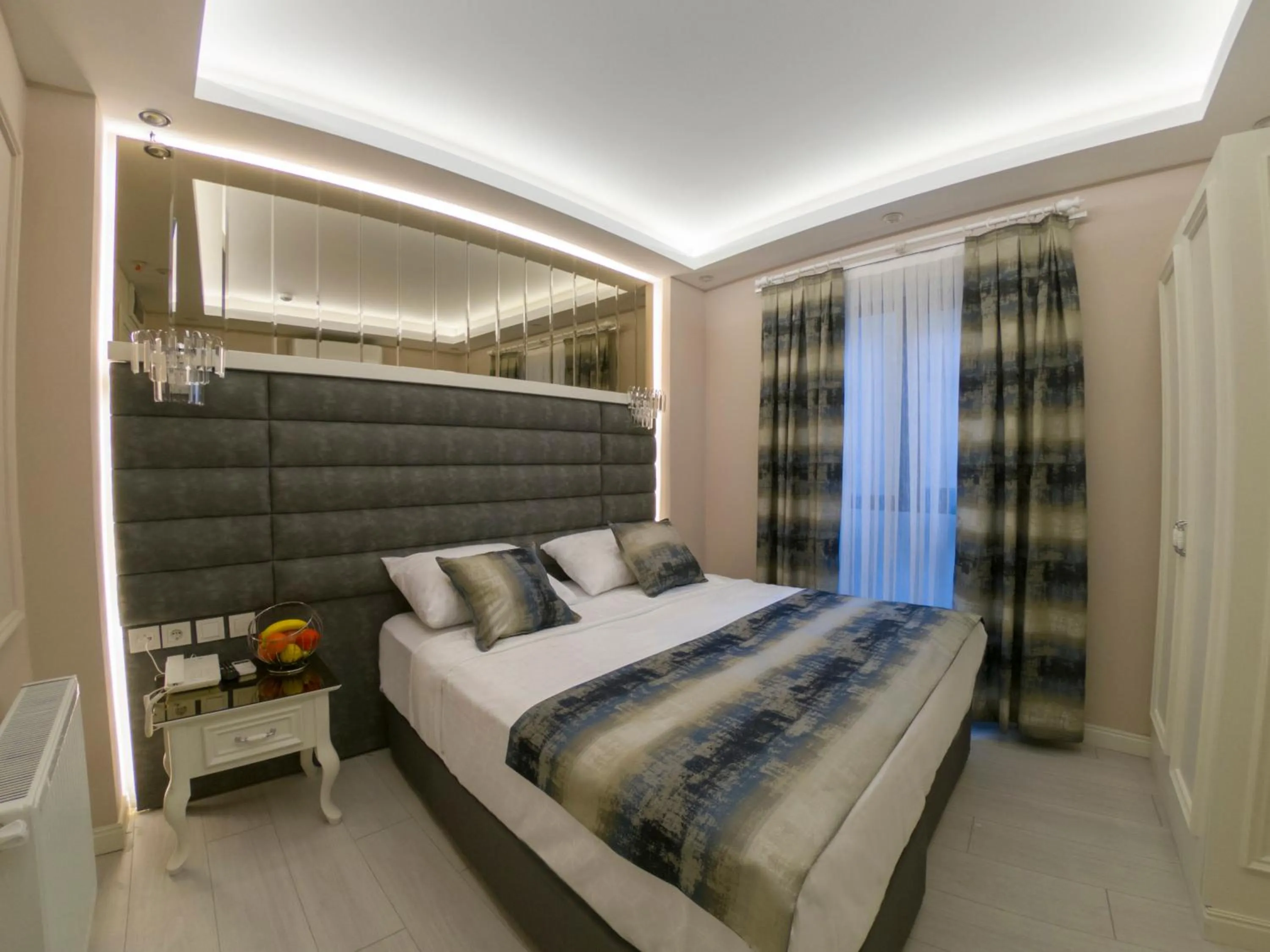 Bed in Crowned Hotel