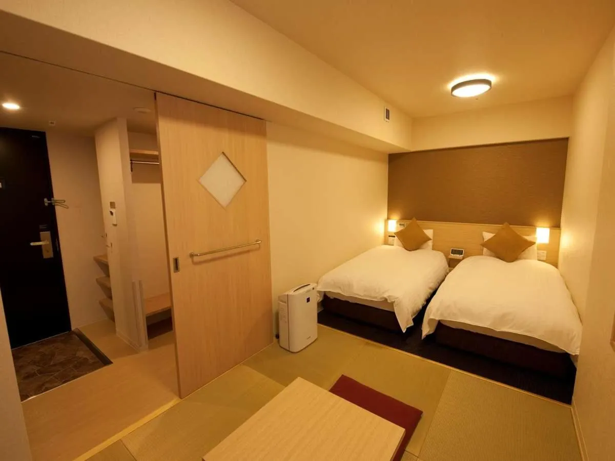 Bedroom, Bed in Dormy Inn Premium Namba Natural Hot Spring
