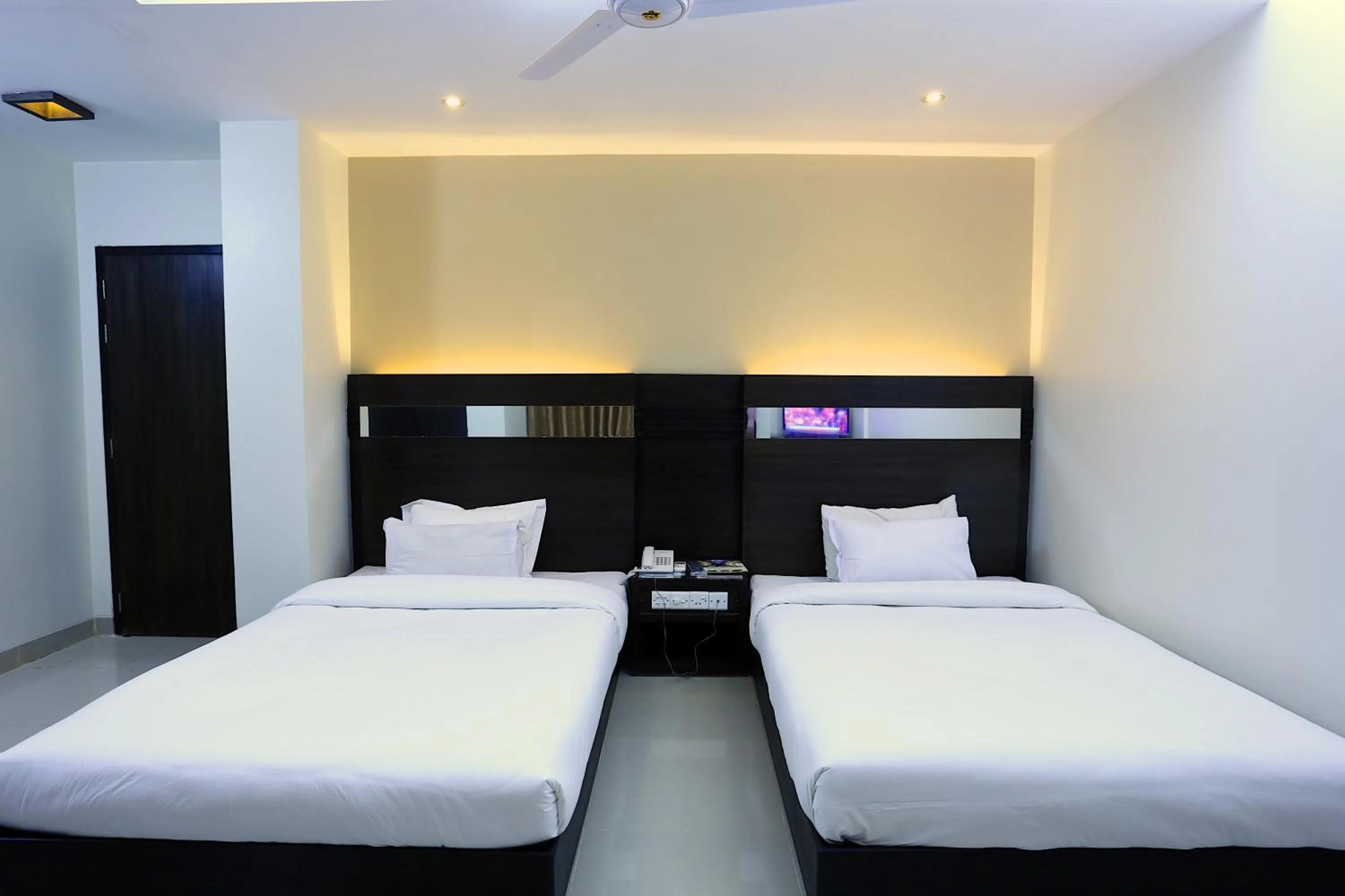 Bed in Hotel Holy Gate