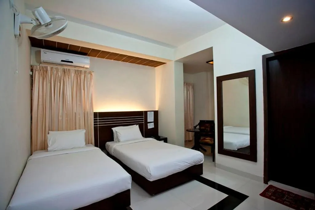 Bed in Hotel Holy Gate