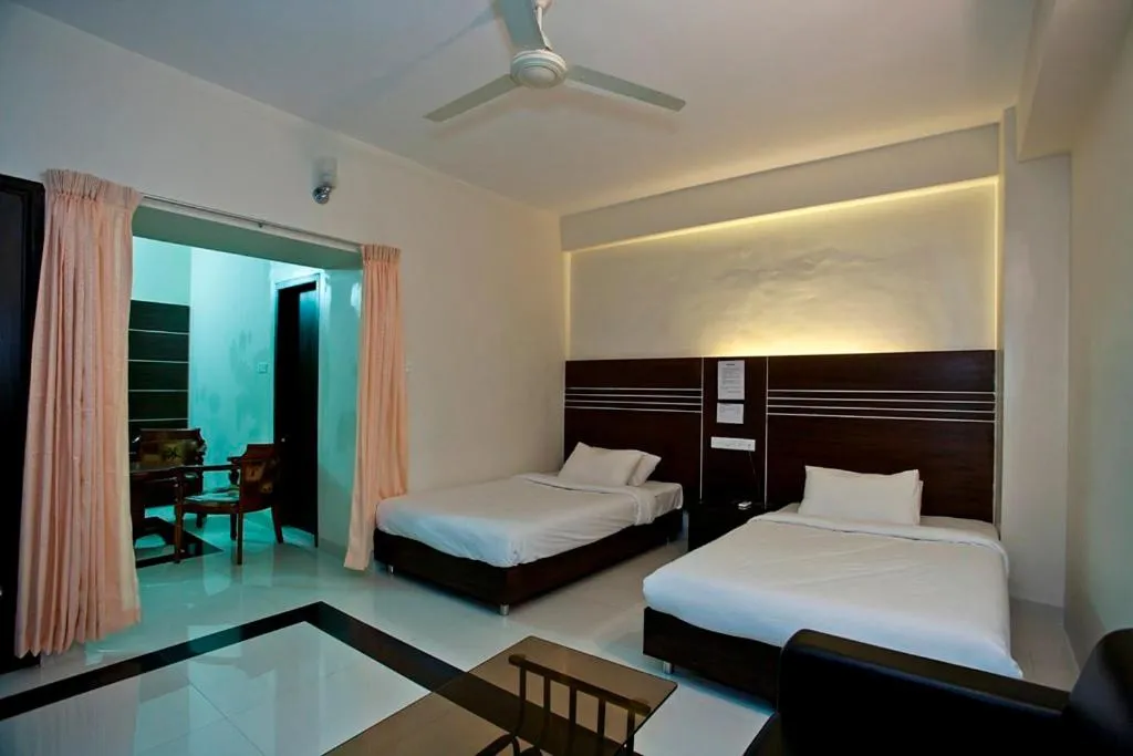 Bed in Hotel Holy Gate