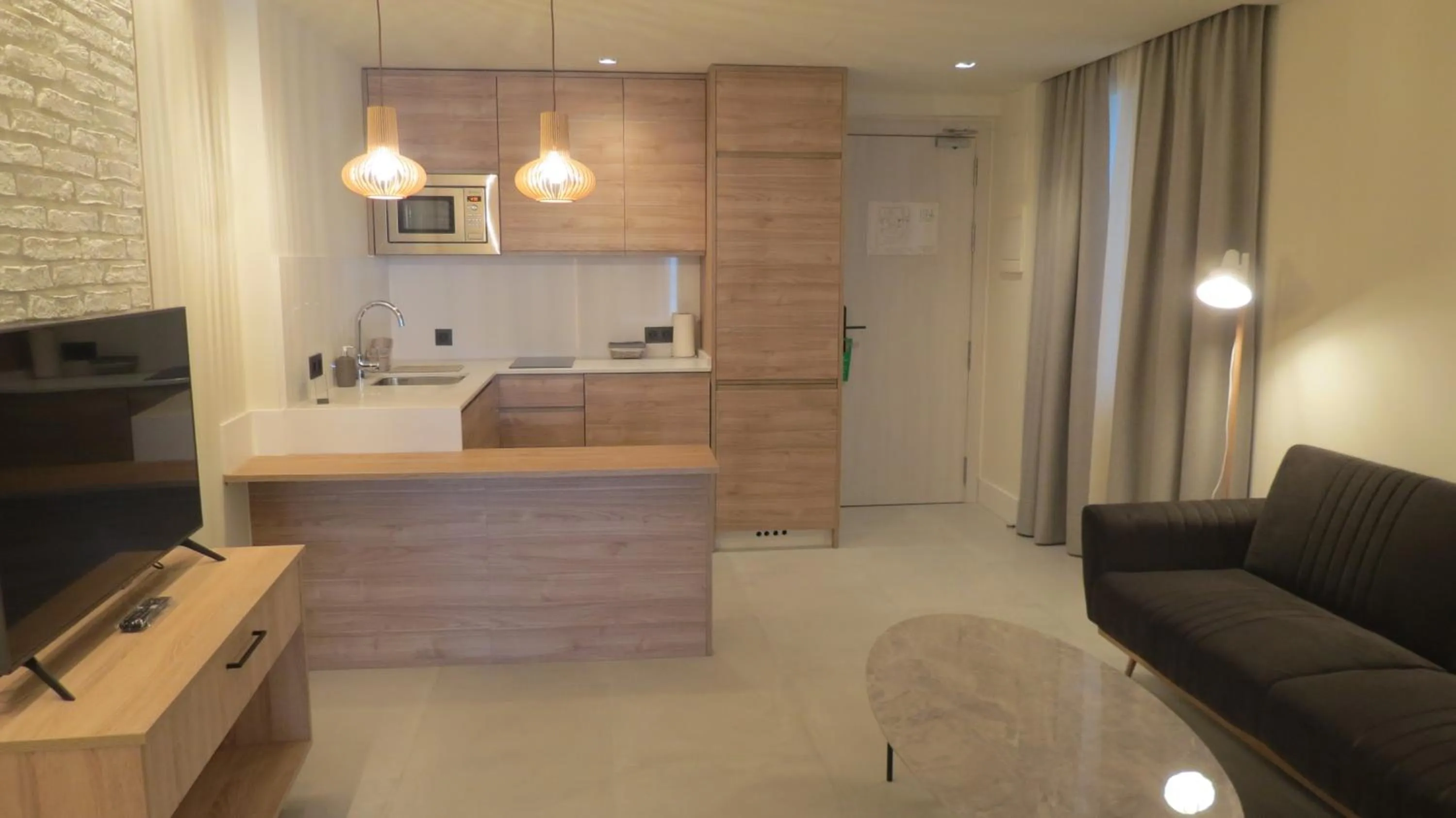 Kitchen or kitchenette in La Puerta de Nerja BOUTIQUE - Adults Recommended