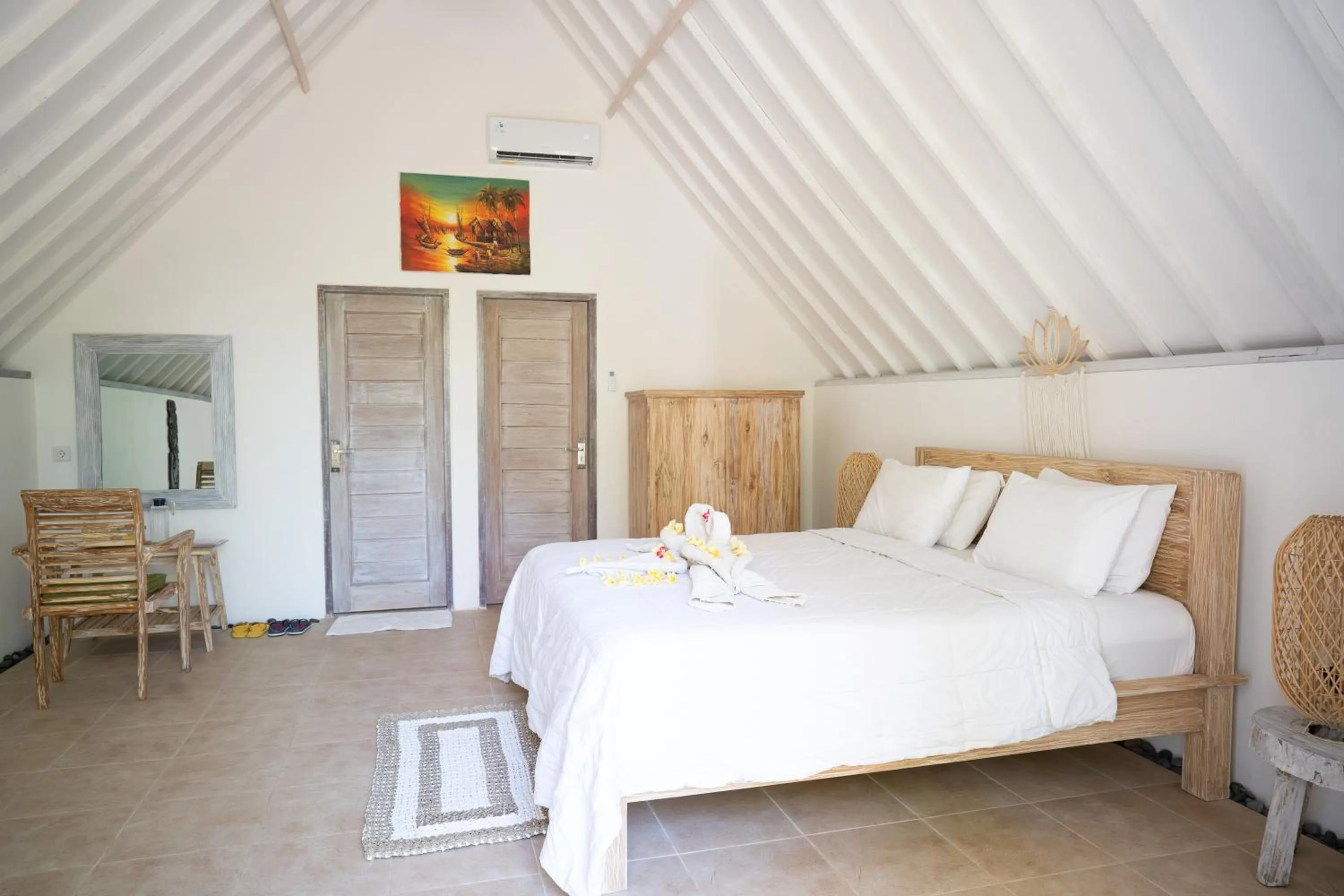 Bed in Jepun Didulu Cottages