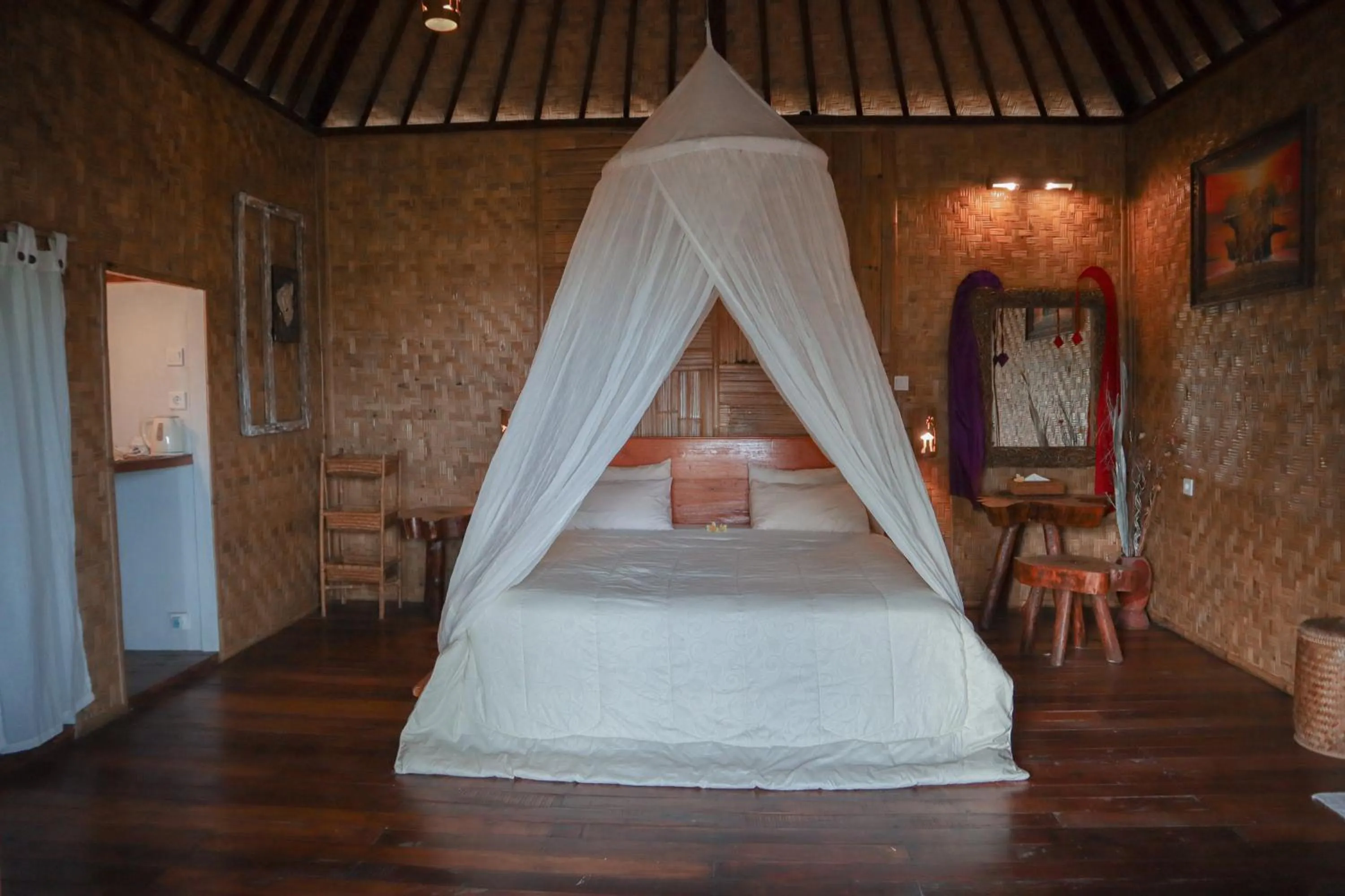 Bed in Jepun Didulu Cottages