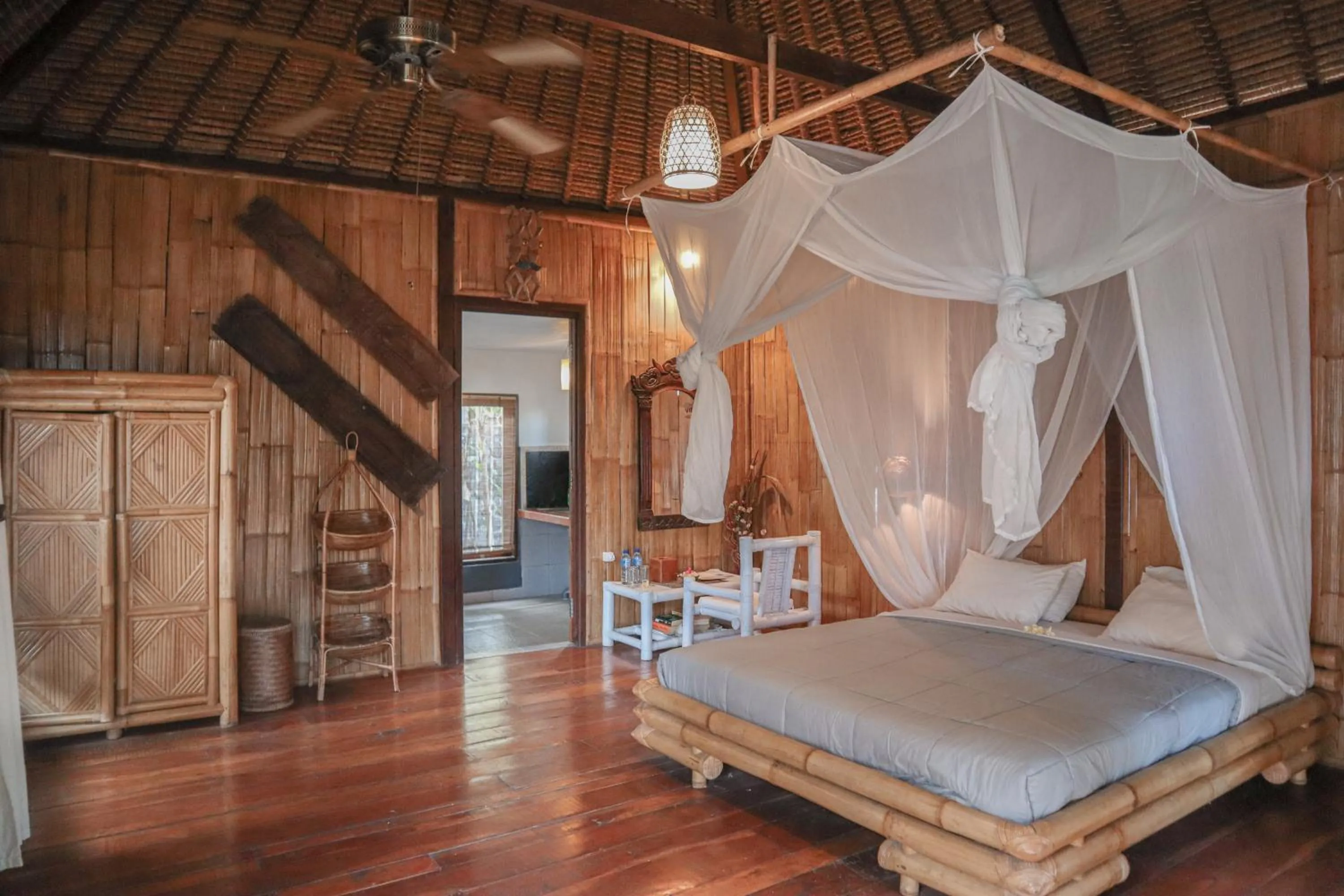 Bed in Jepun Didulu Cottages