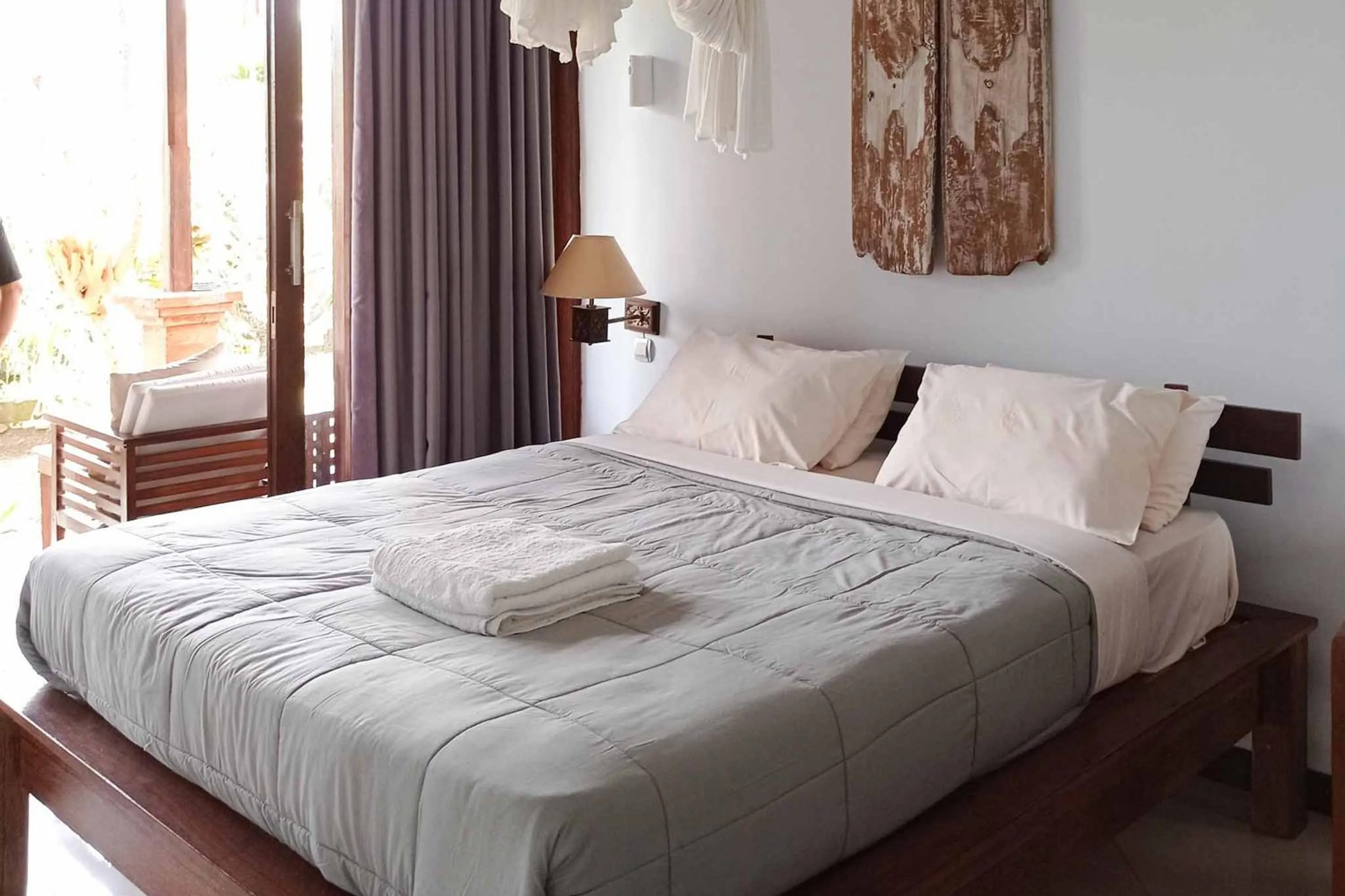 Bed in Jepun Didulu Cottages