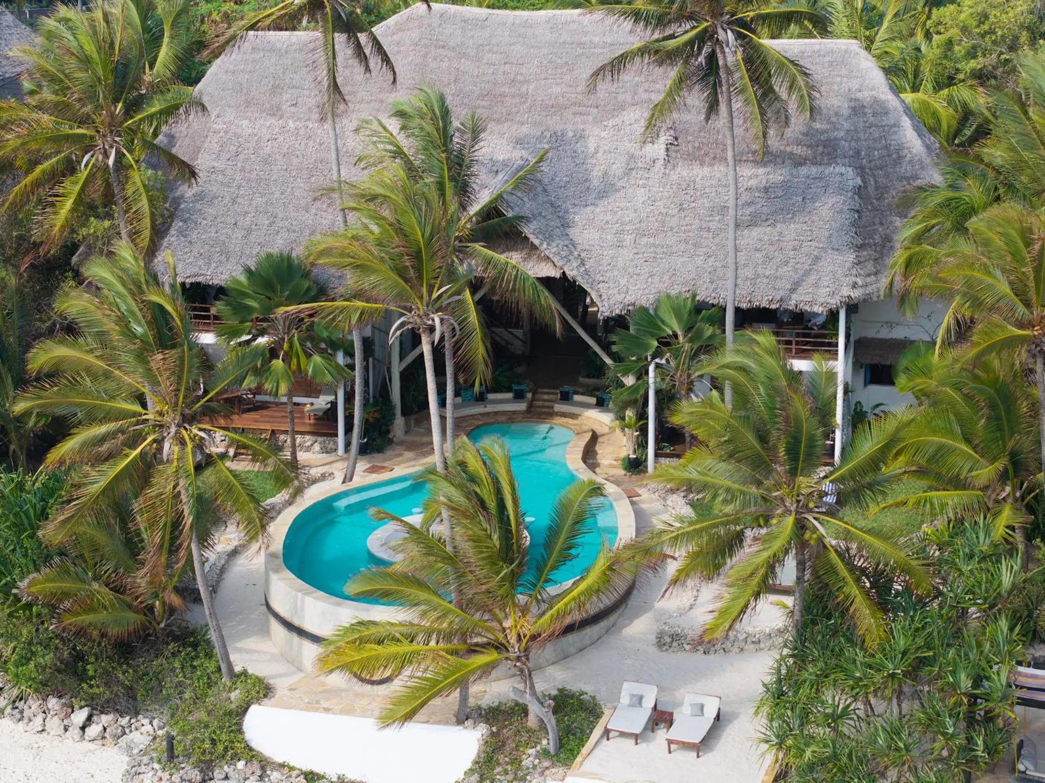Pool view in Boutique Hotel Matlai