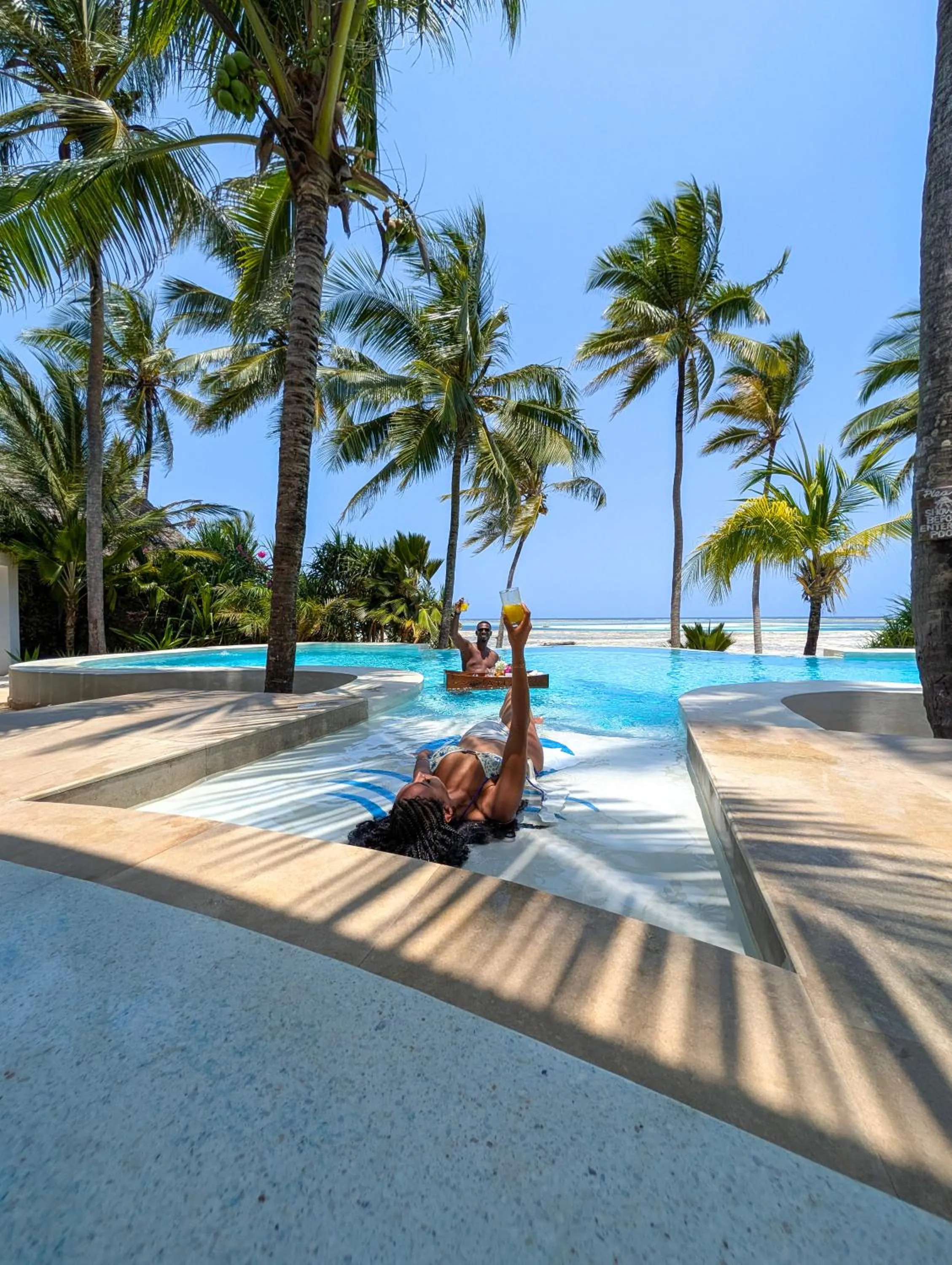 Pool view in Boutique Hotel Matlai