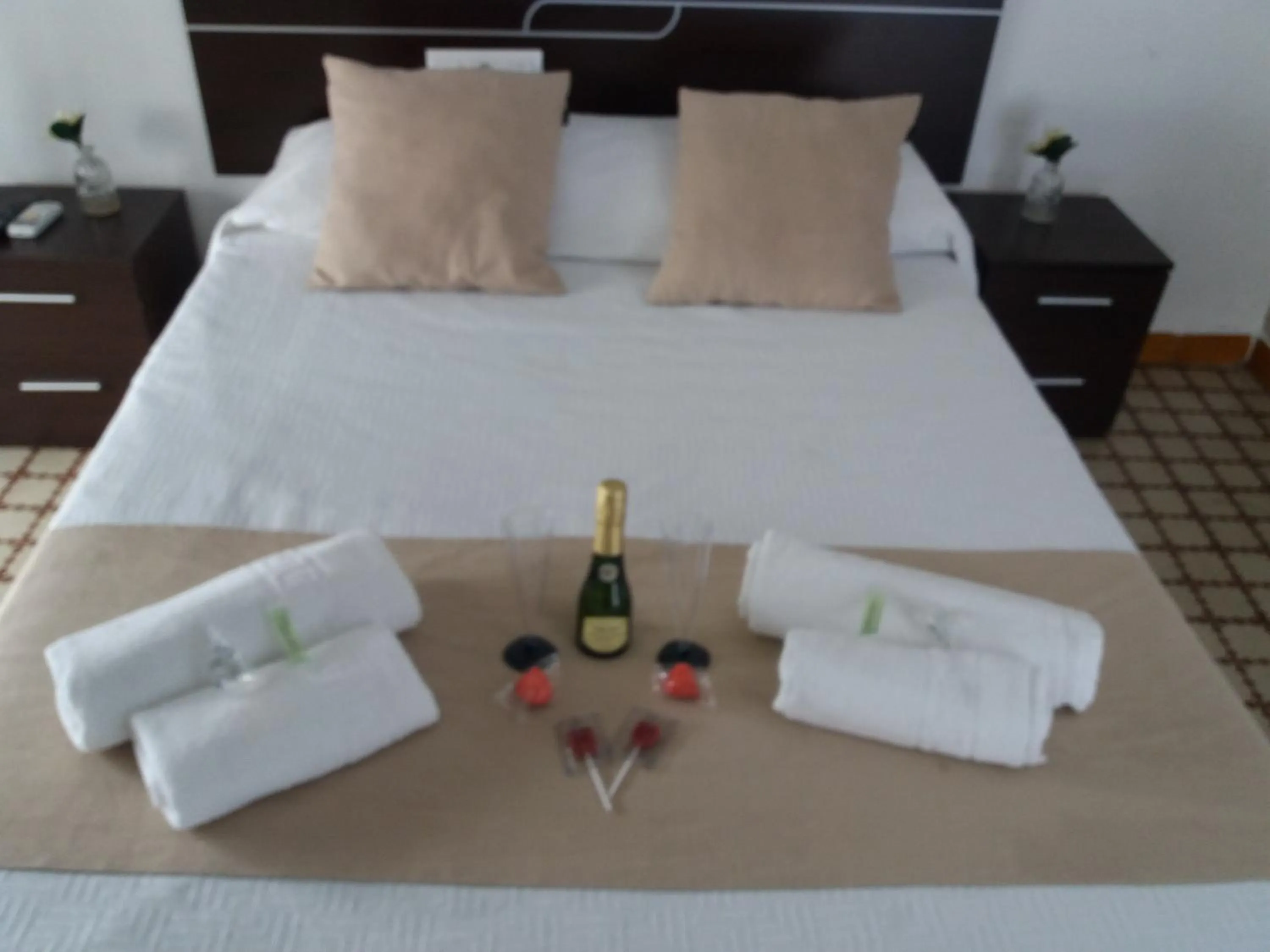 Bed in Hospederia Islasol