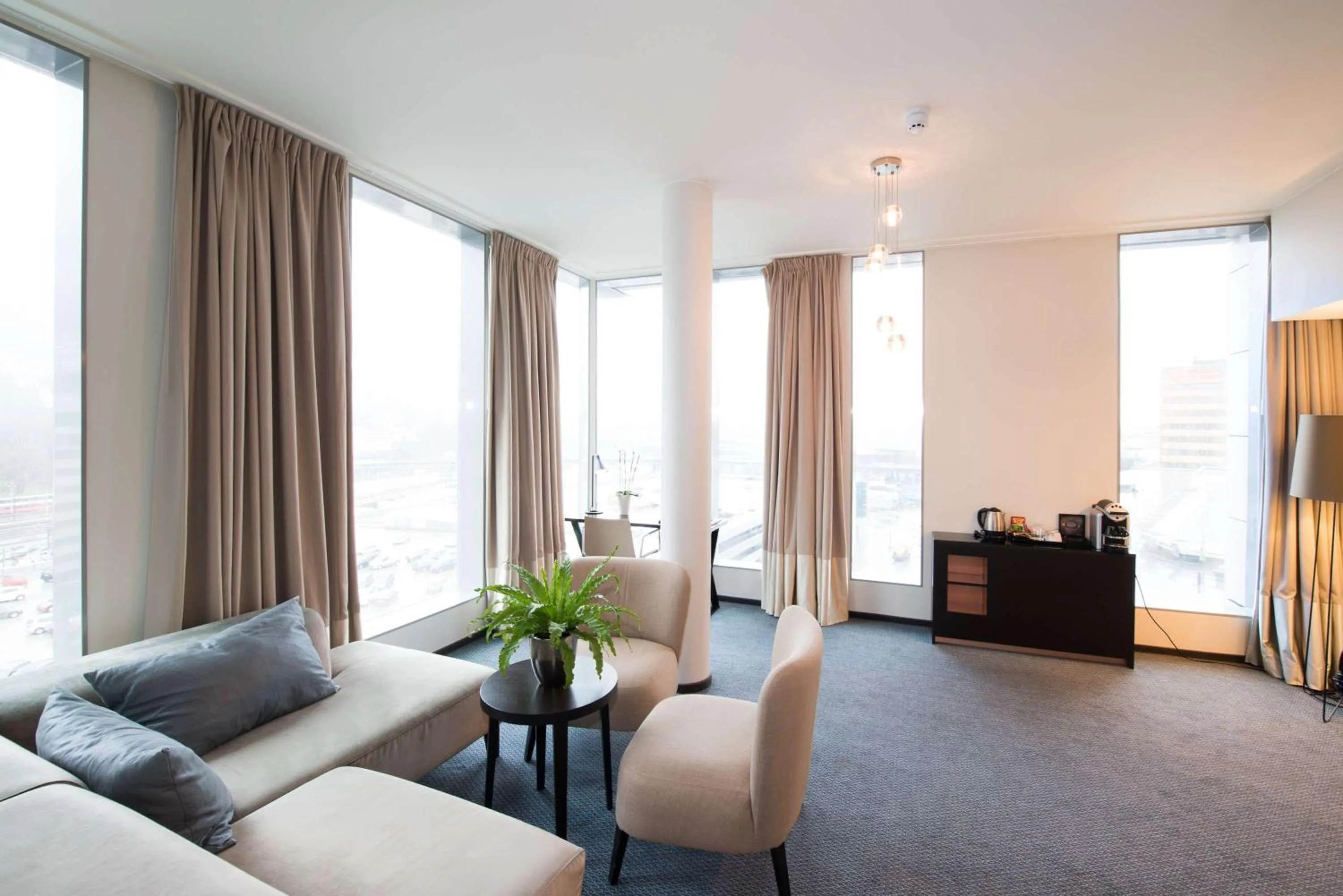 Bedroom in Scandic Ørnen