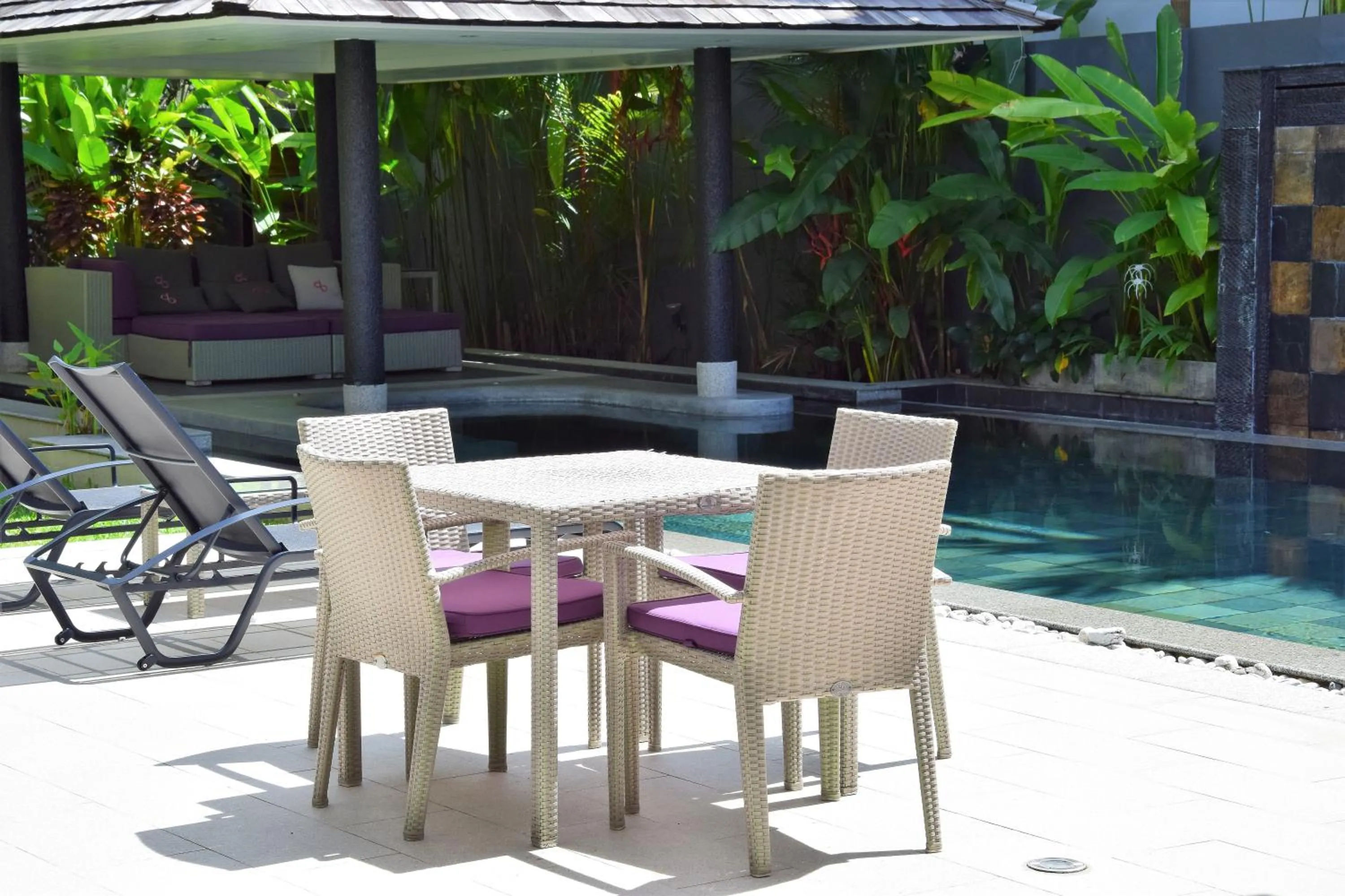 Patio in Eden Villa Phuket