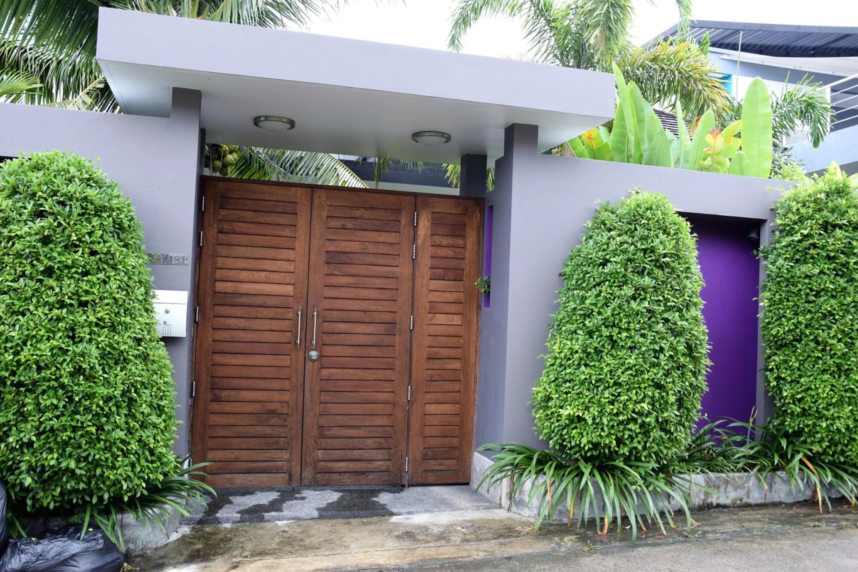 Facade/entrance in Eden Villa Phuket
