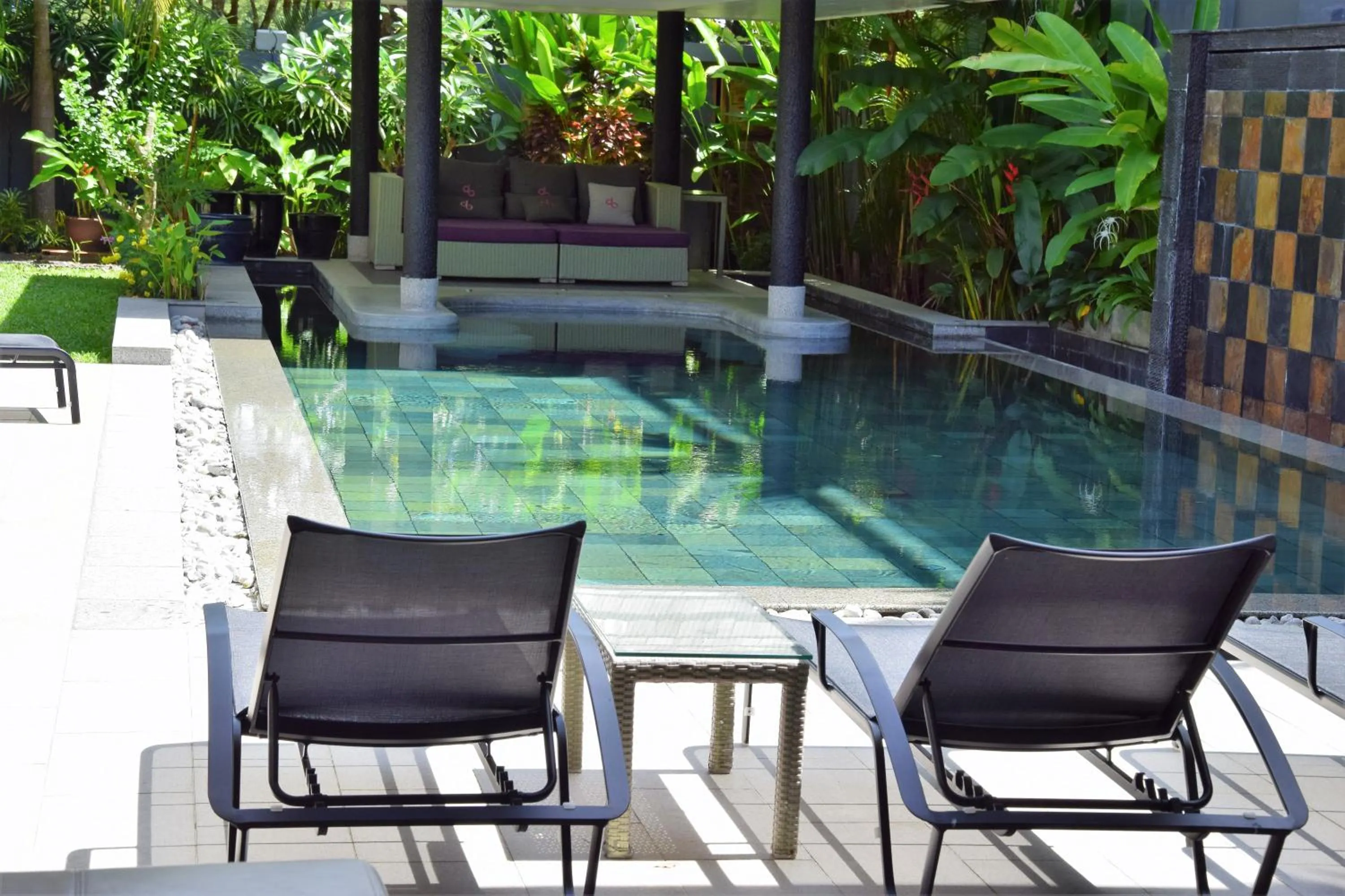 Swimming pool in Eden Villa Phuket