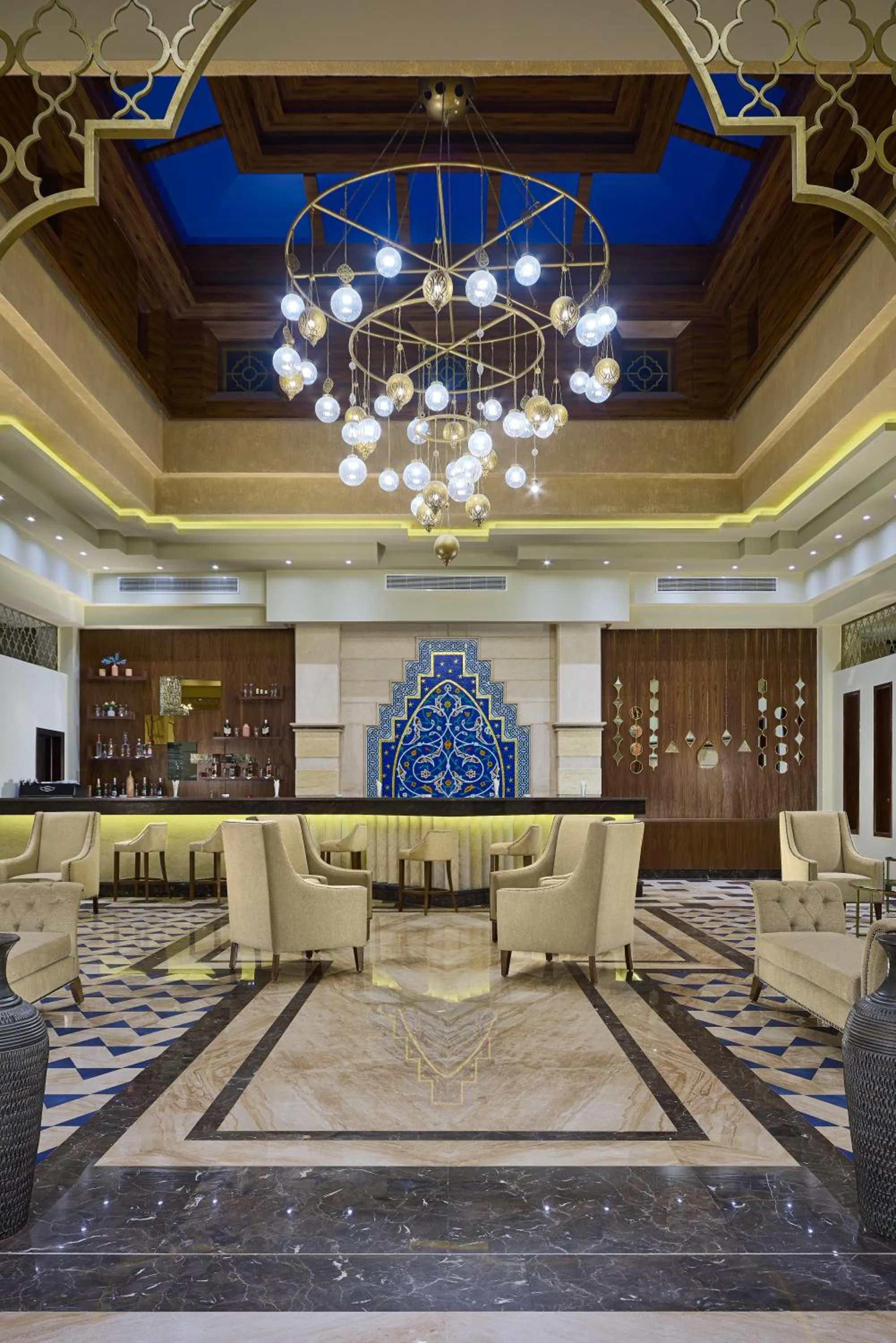Lounge or bar in Lazuli Hotel, Marsa Alam