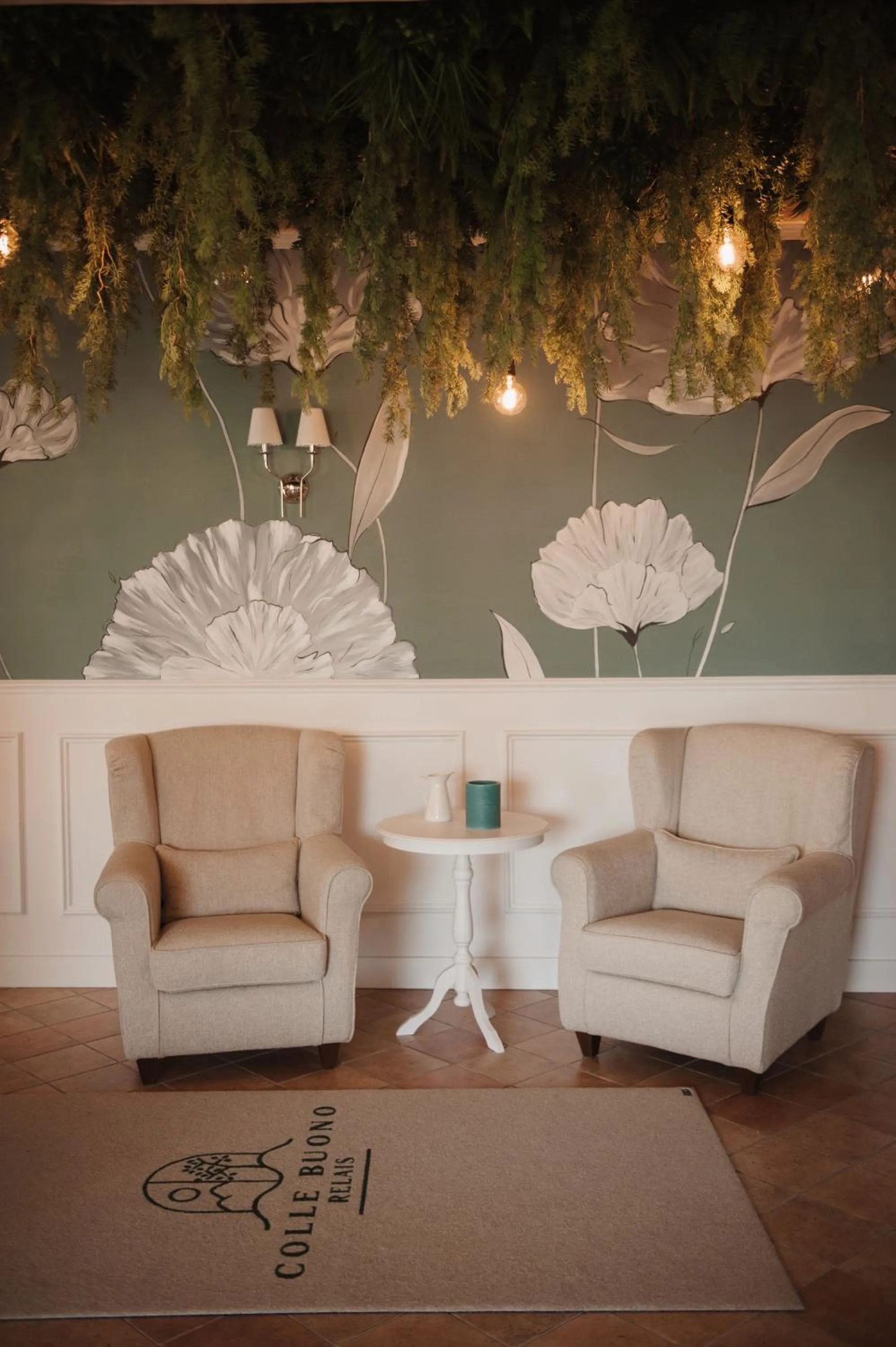 Living room in RELAIS COLLE BUONO