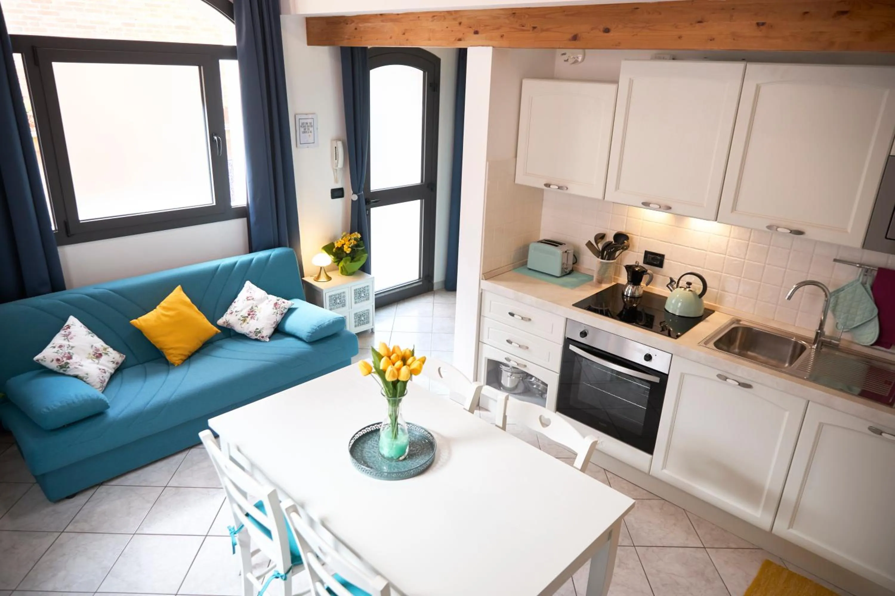 Living room in Stella Marina 6