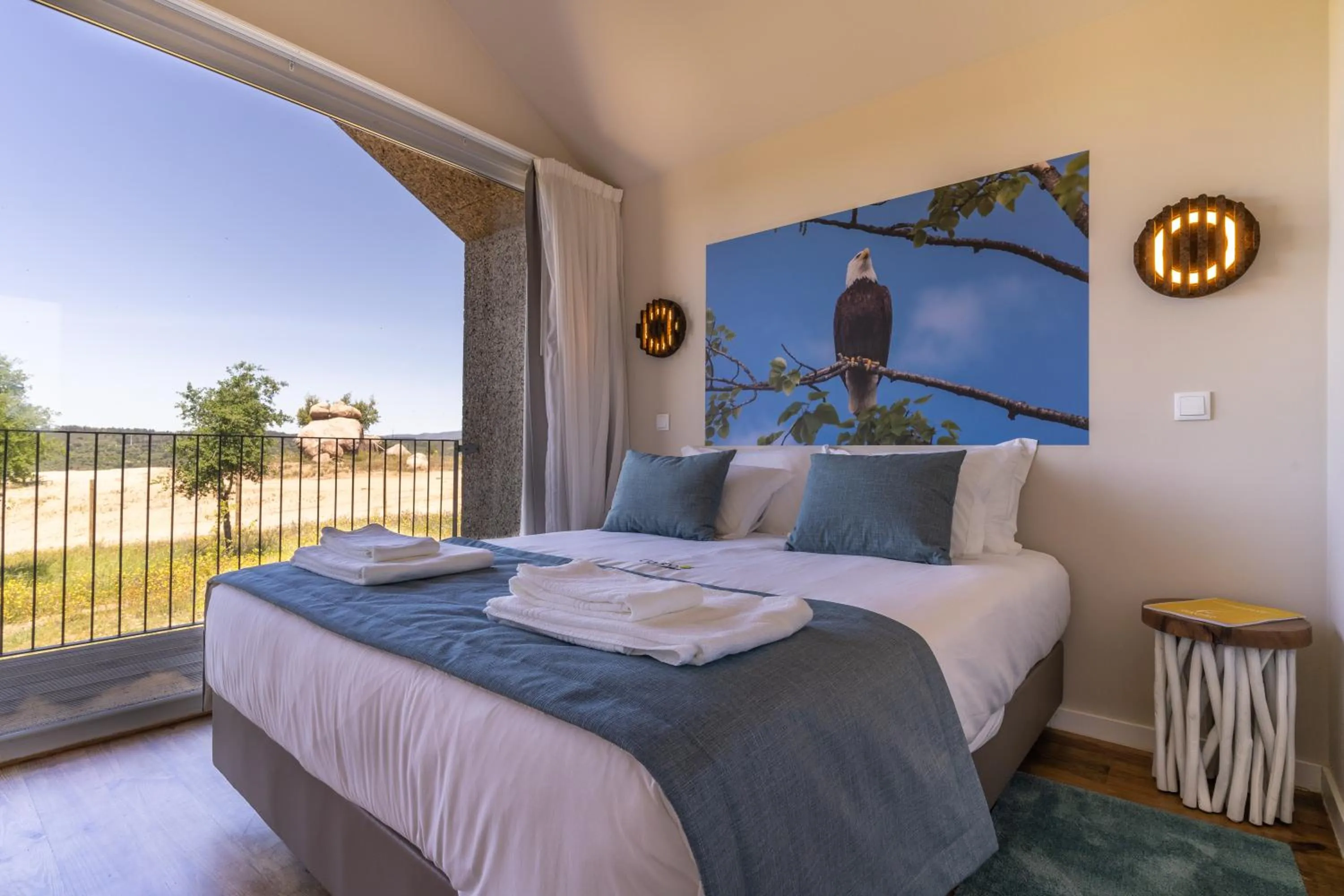 Natural landscape, Bed in Gavião Nature Village