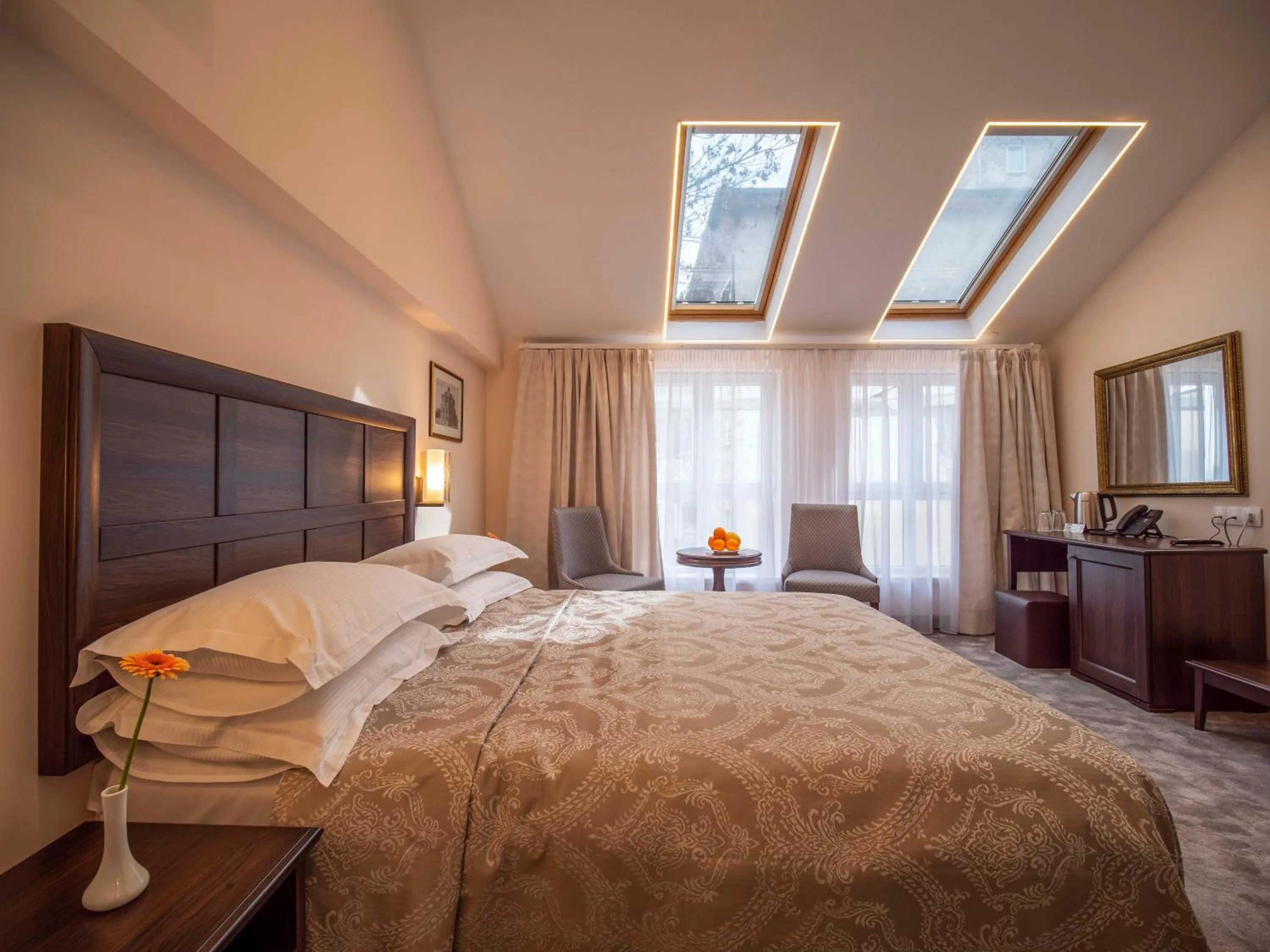 Bed in The Moon Boutique Hotel