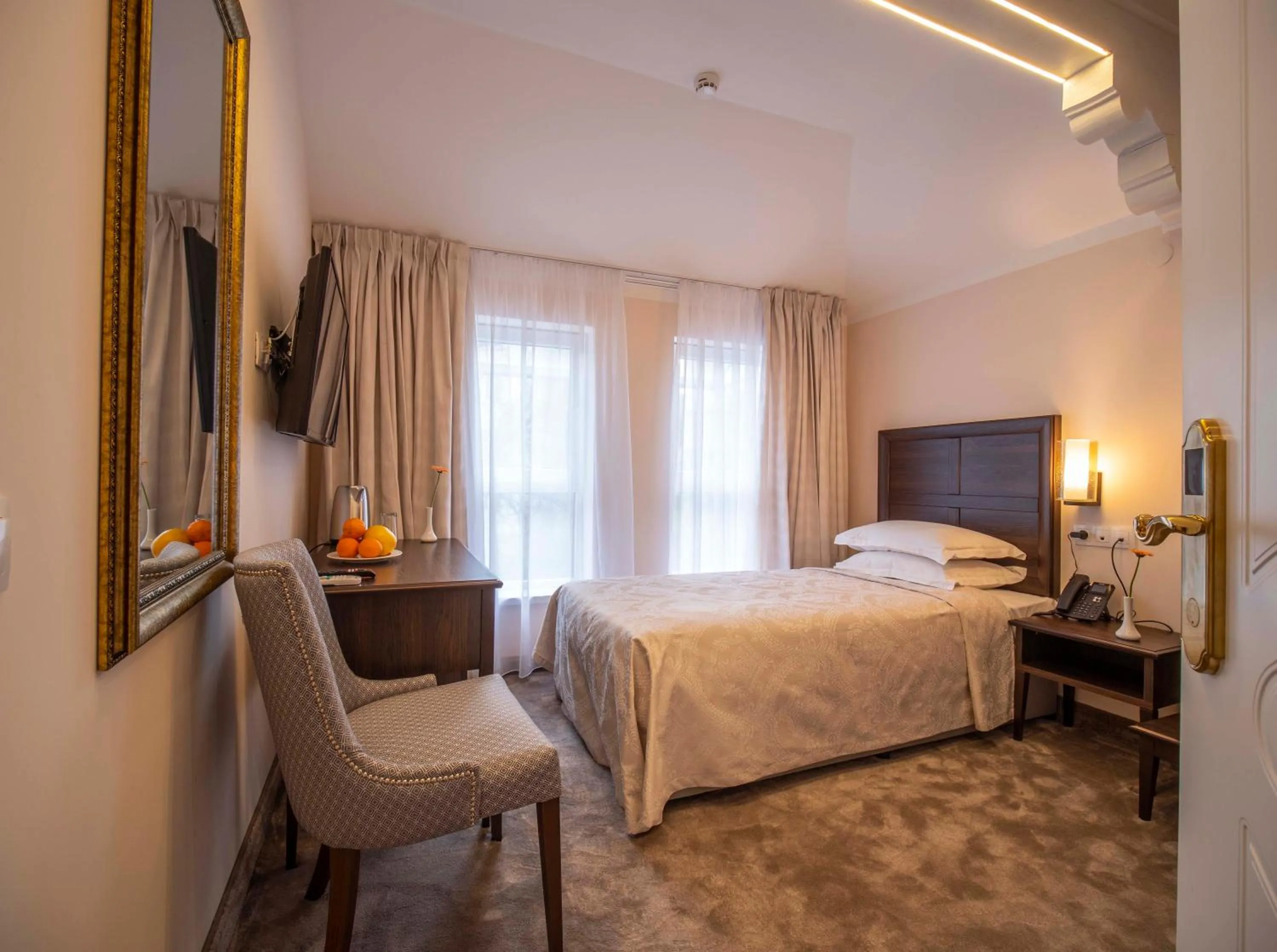 Bed in The Moon Boutique Hotel